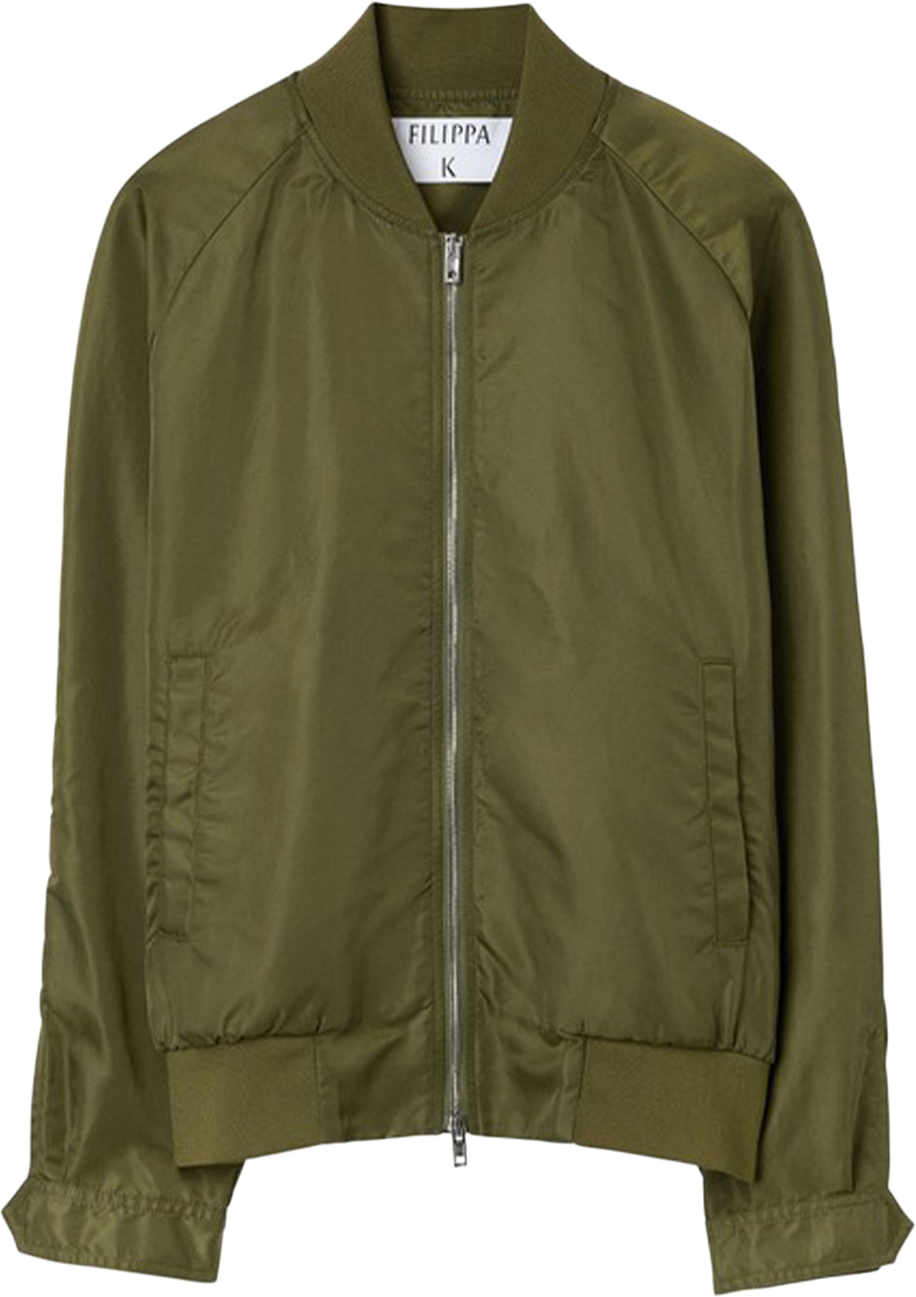 Technical Bomber Jacket, från Filippa K, i färgen Midnight Green. Klicka för att öppna bilden i stort format