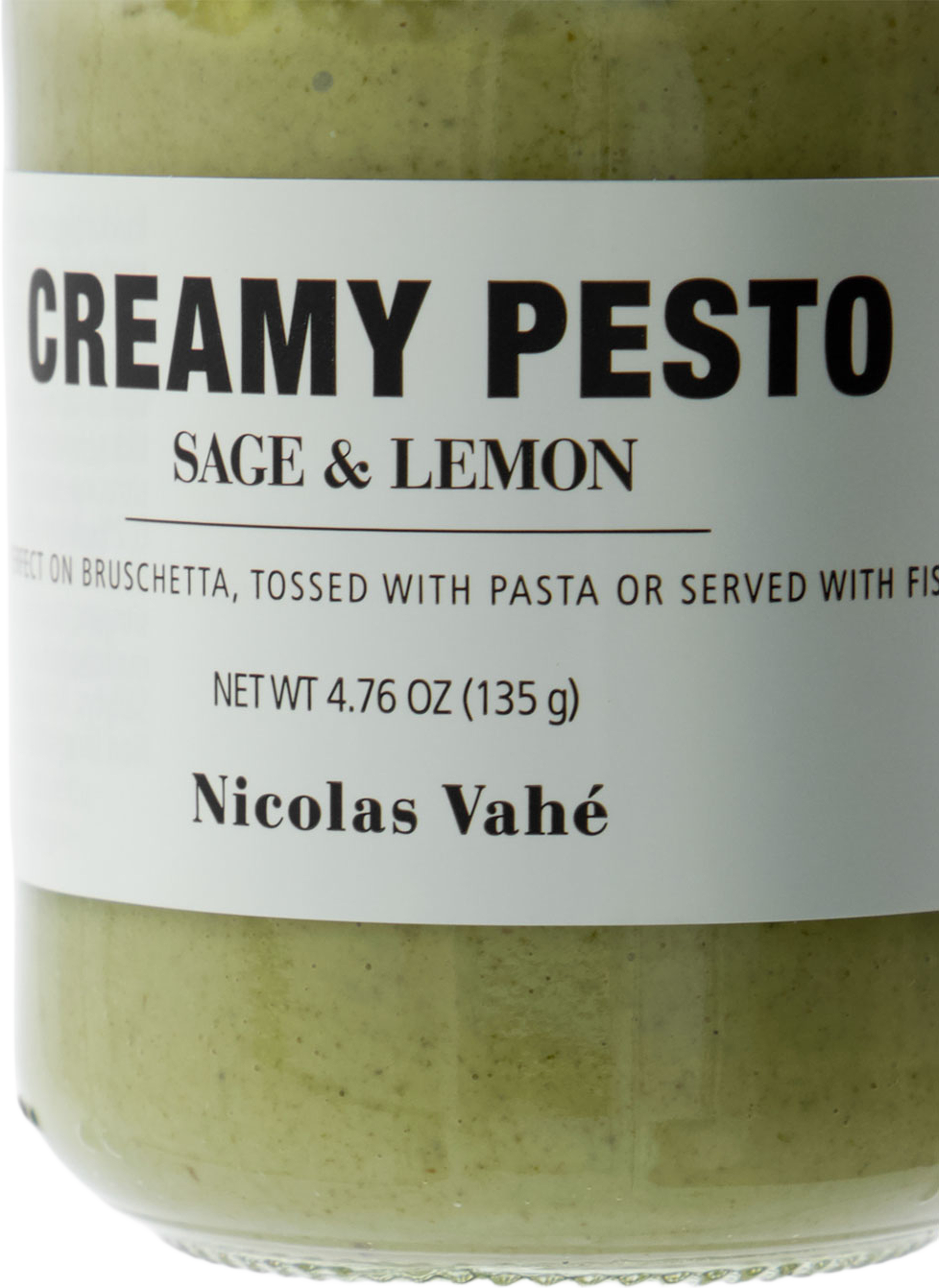 Krämig pesto Salvia & citron 135 g, från Nicolas Vahé, i färgen Clear. Klicka för att öppna bilden i stort format