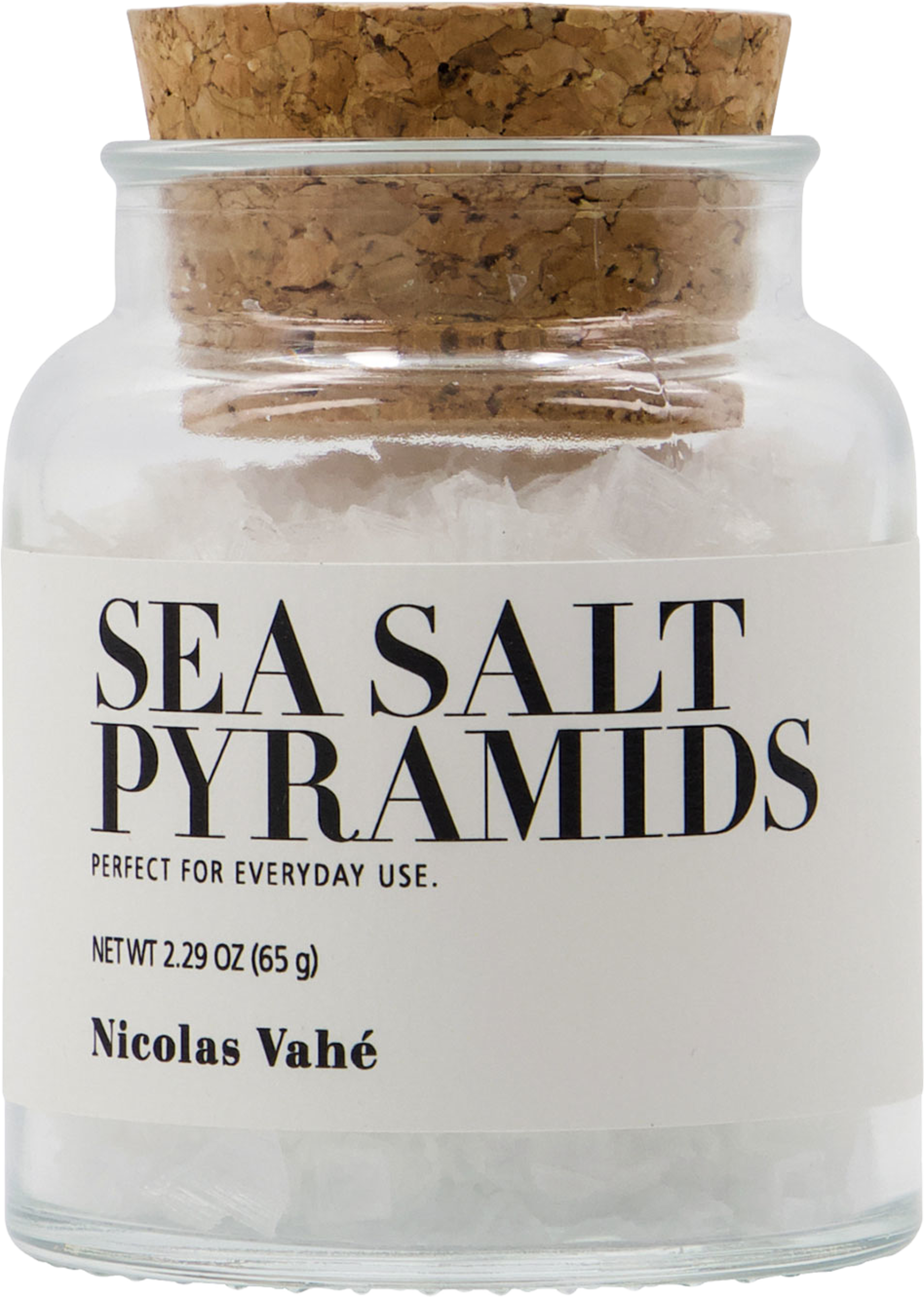 Salt Havssaltpyramider 65 g, från Nicolas Vahé, i färgen Clear. Klicka för att öppna bilden i stort format