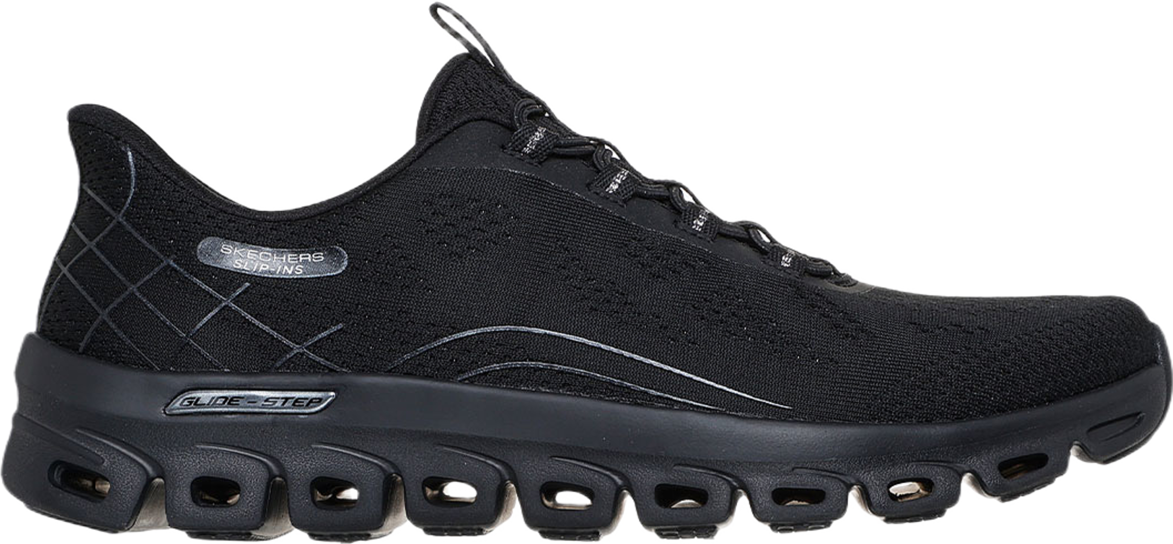 GLIDE-STEP ELEVATE, från Skechers, i färgen Bbk. Klicka för att öppna bilden i stort format