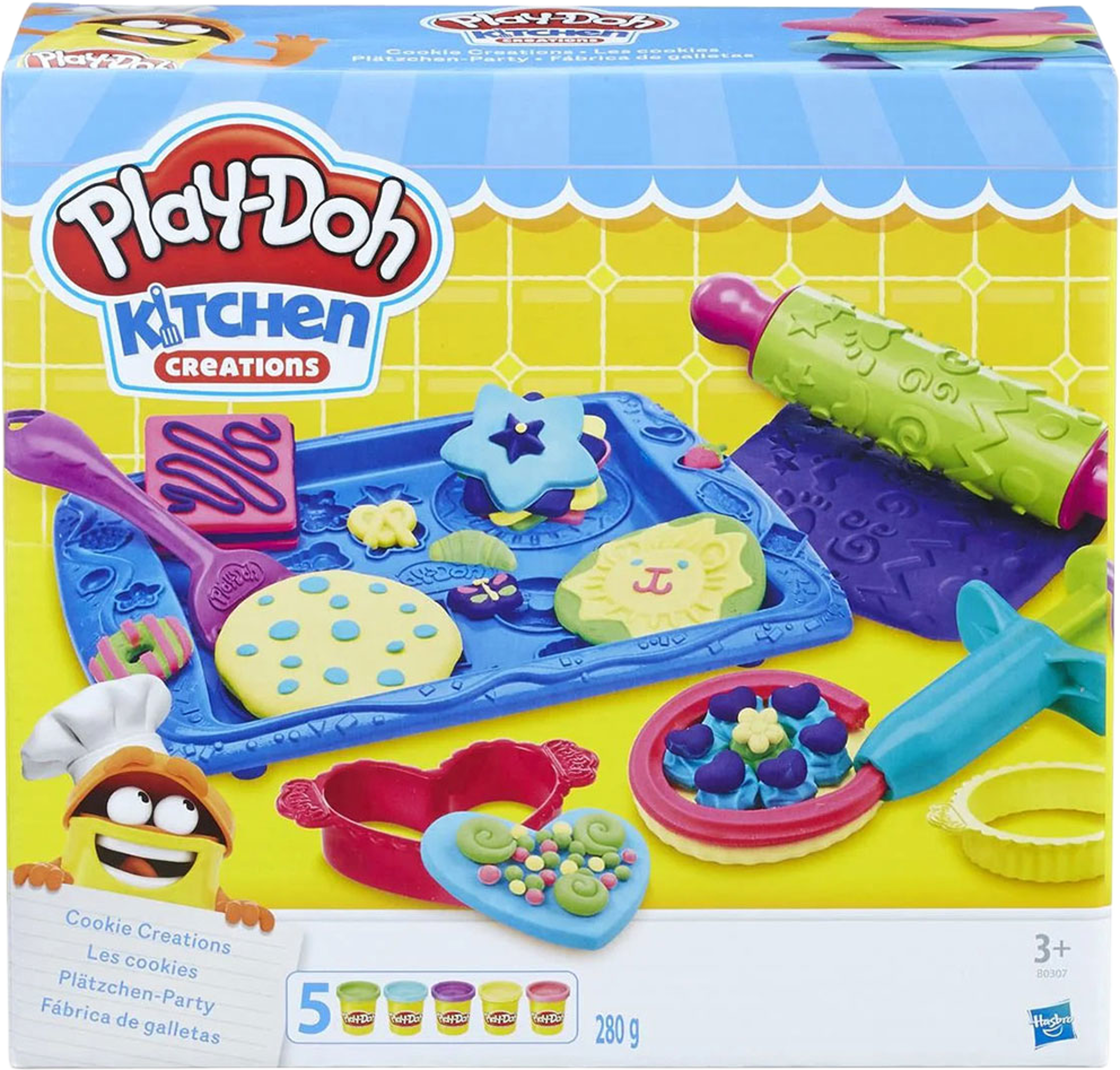 Play-Doh COOKIE CREATIONS - CLASSIC, från PLAY DOH. Klicka för att öppna bilden i stort format