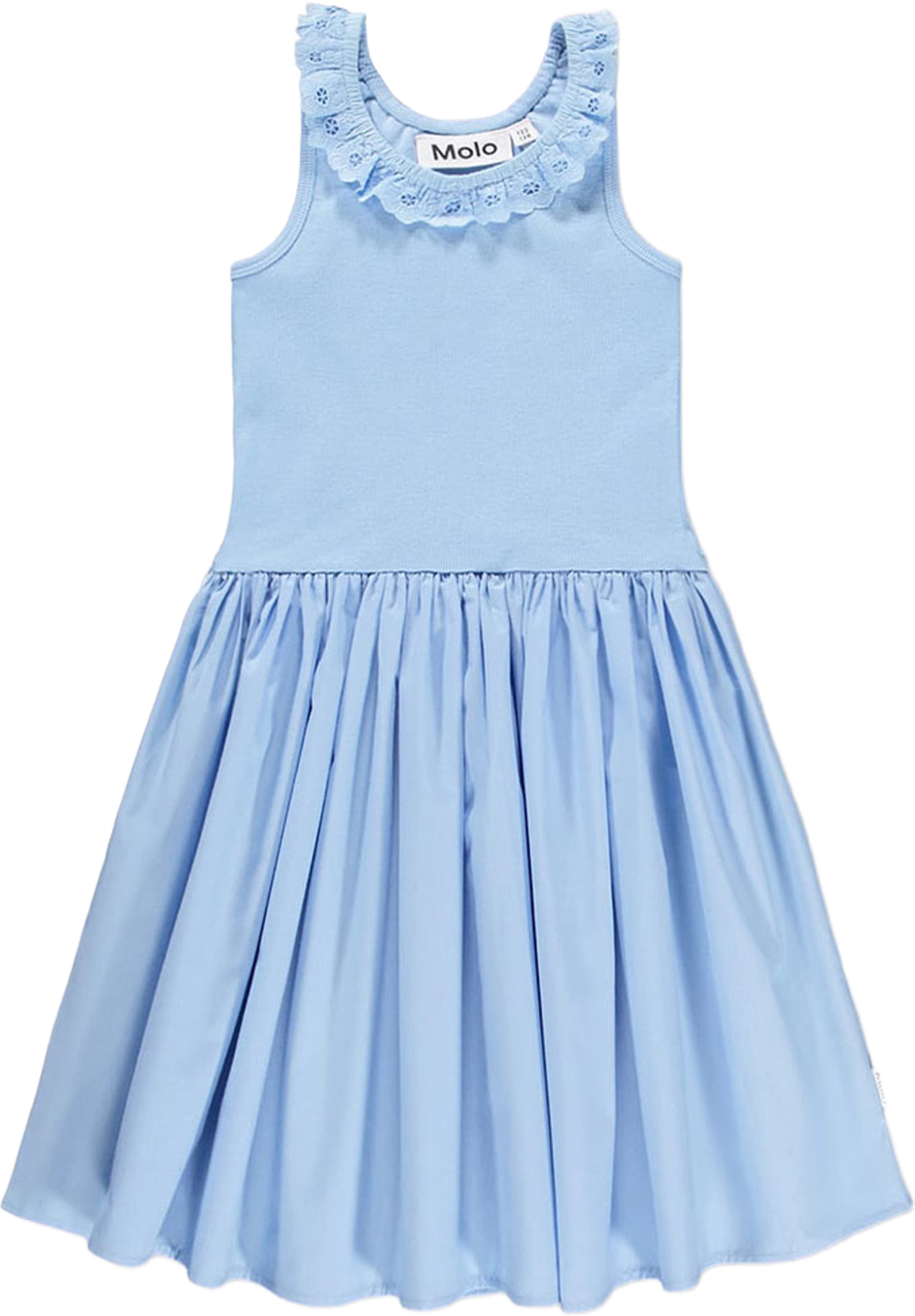 Croco Dress, från Molo, i färgen Sparkling Sea. Klicka för att öppna bilden i stort format