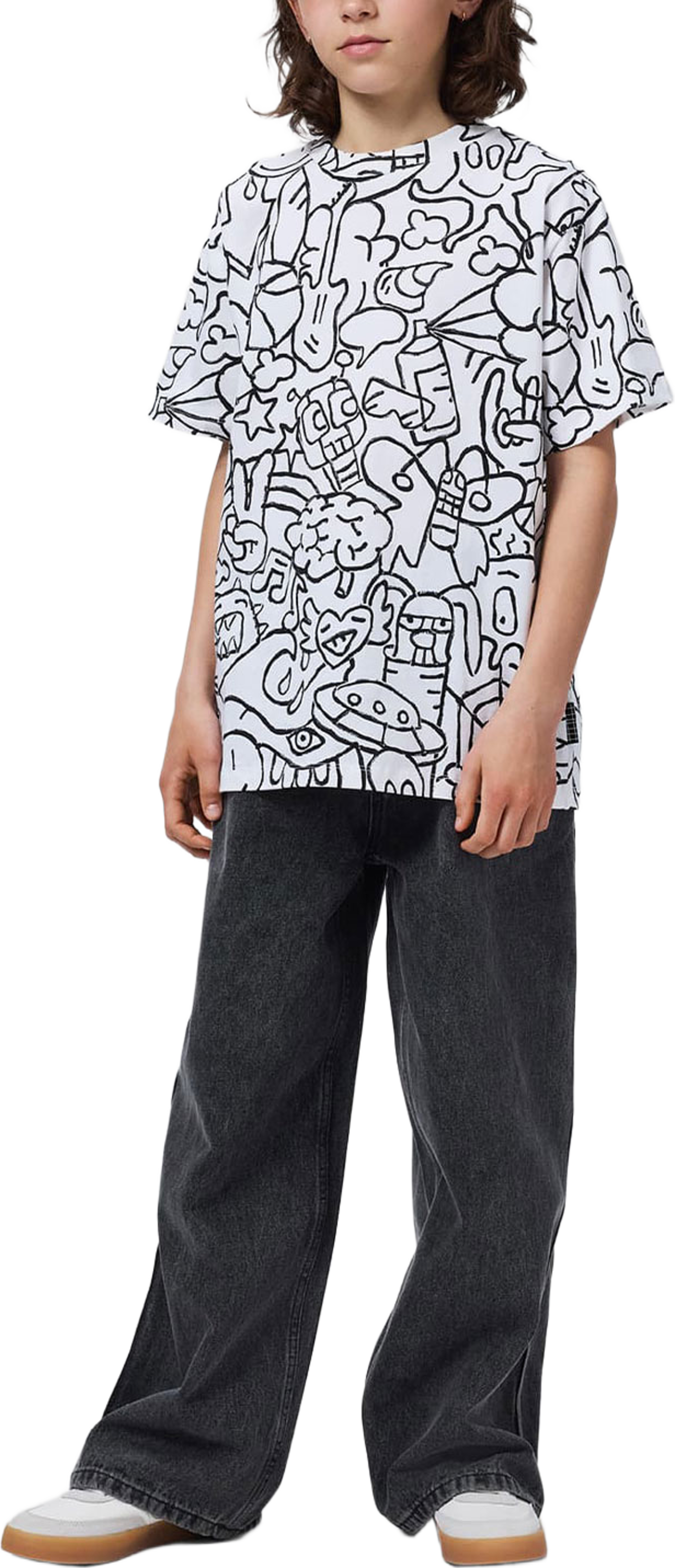 Askio Pants, från Molo, i färgen Greyish Vintage. Klicka för att öppna bilden i stort format