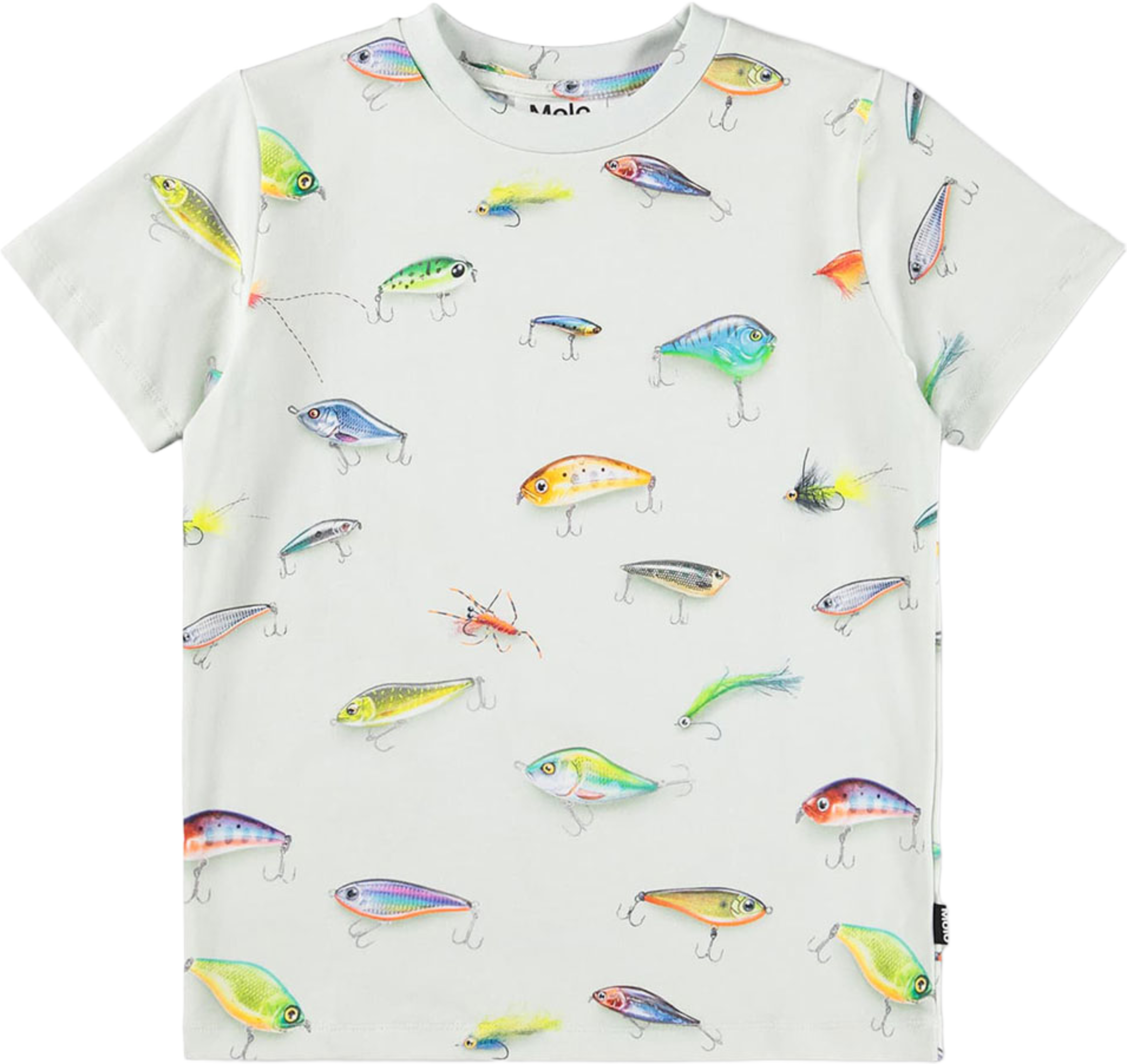 Ralphie T-shirt, från Molo, i färgen Fishing Lures. Klicka för att öppna bilden i stort format
