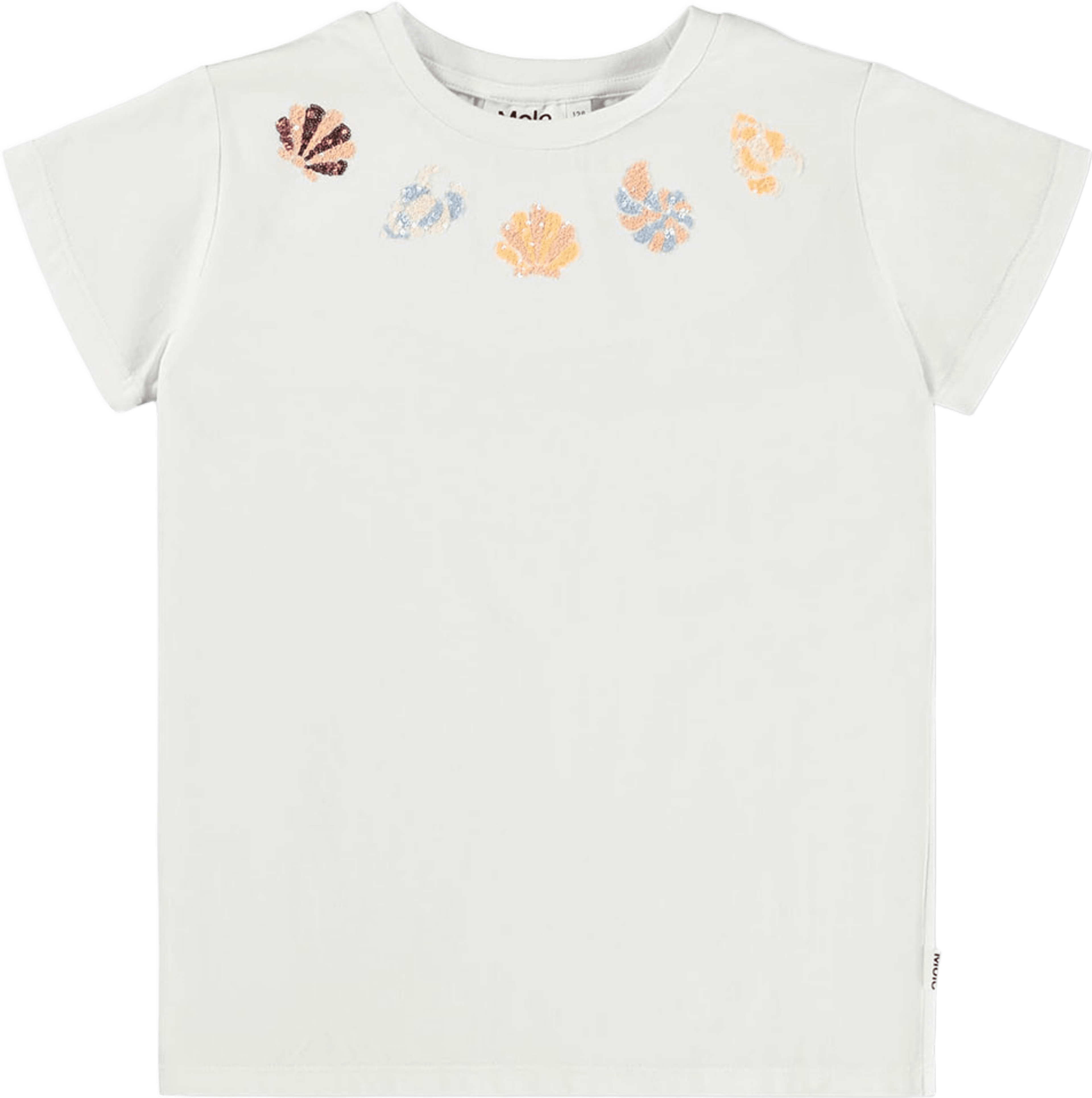 Ranva T-shirt, från Molo, i färgen Whitest. Klicka för att öppna bilden i stort format