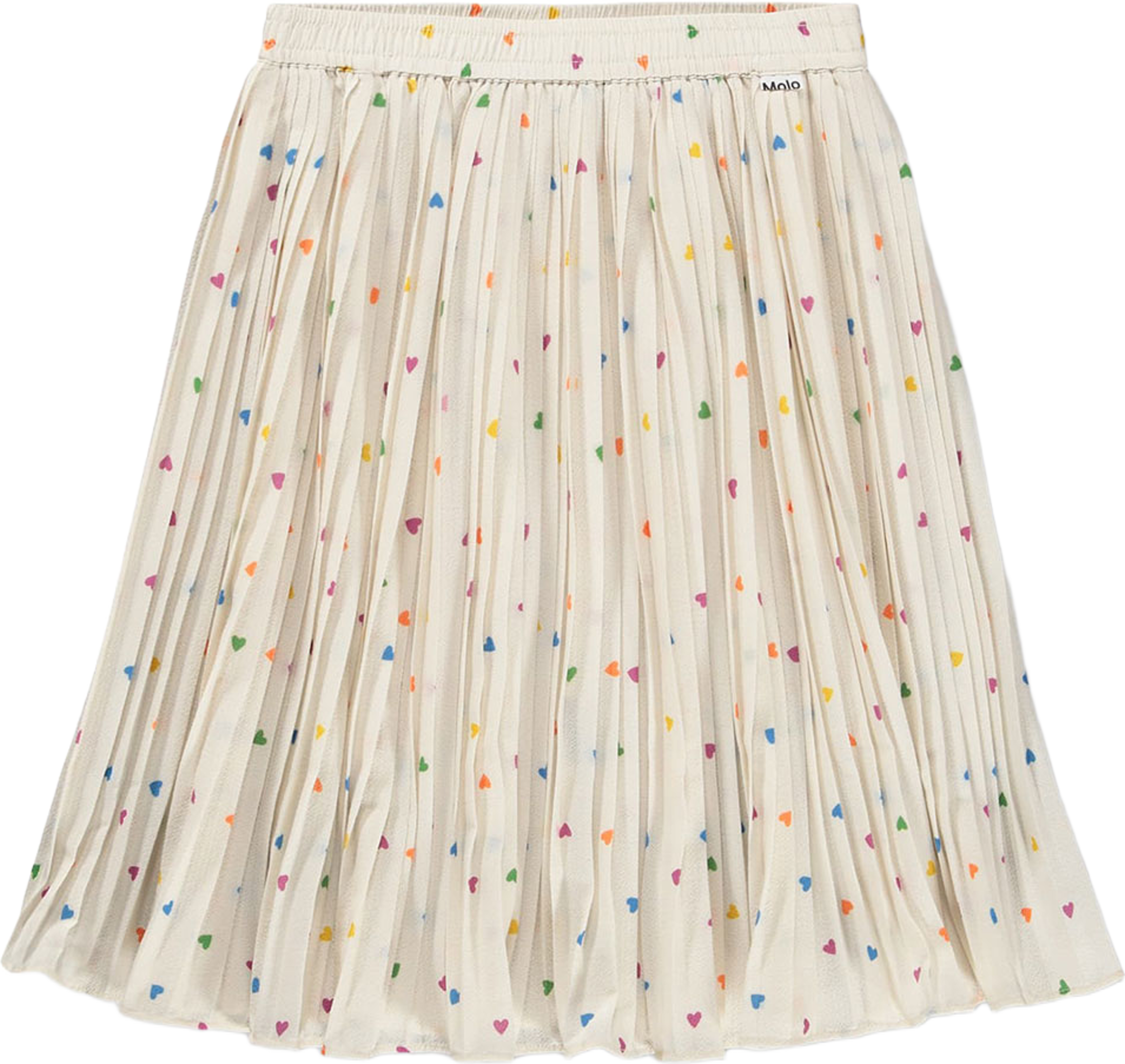 Bess Skirt, från Molo, i färgen Confetti_rainbow. Klicka för att öppna bilden i stort format