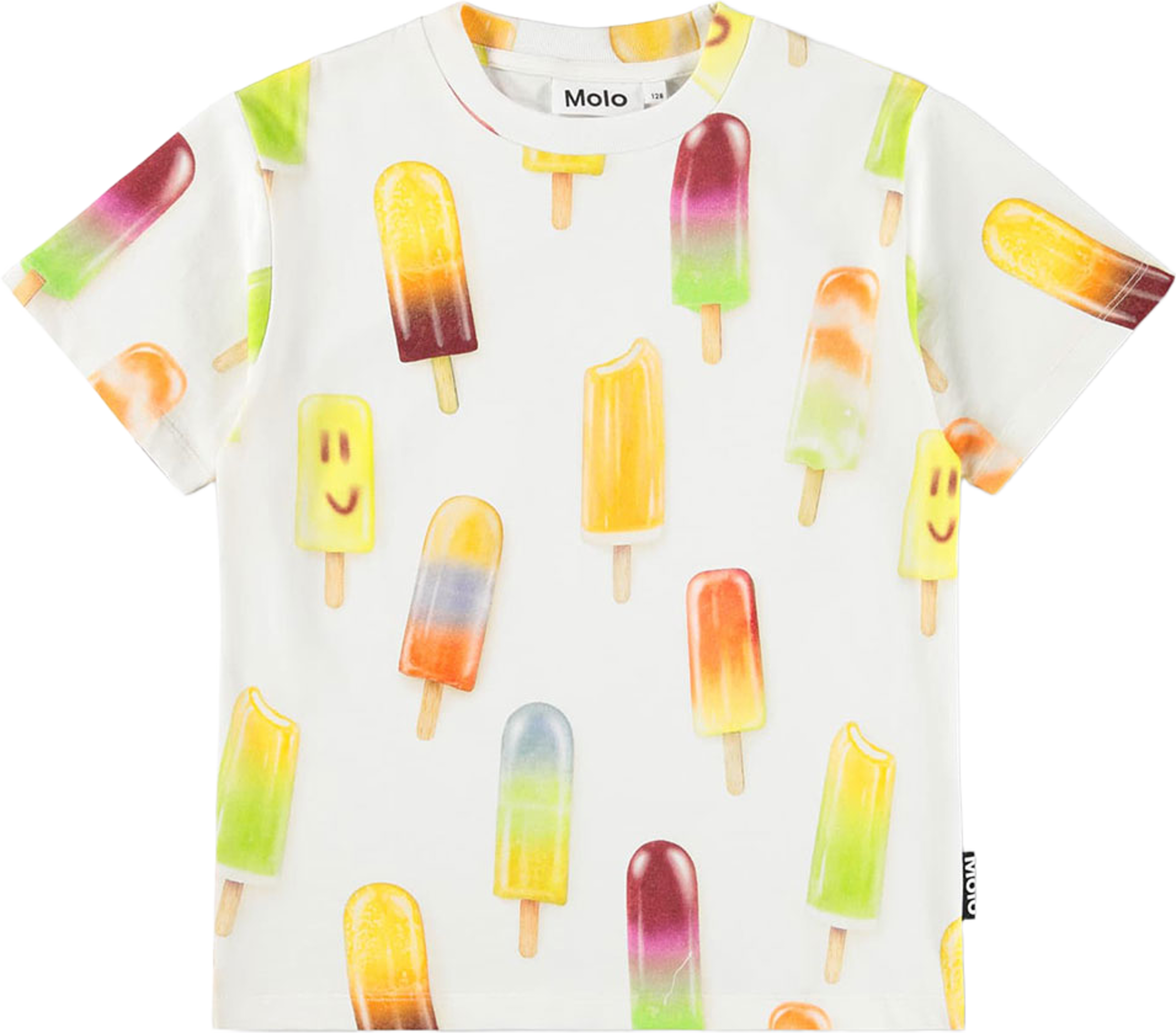 Riley T-shirt, från Molo, i färgen Popsicles. Klicka för att öppna bilden i stort format