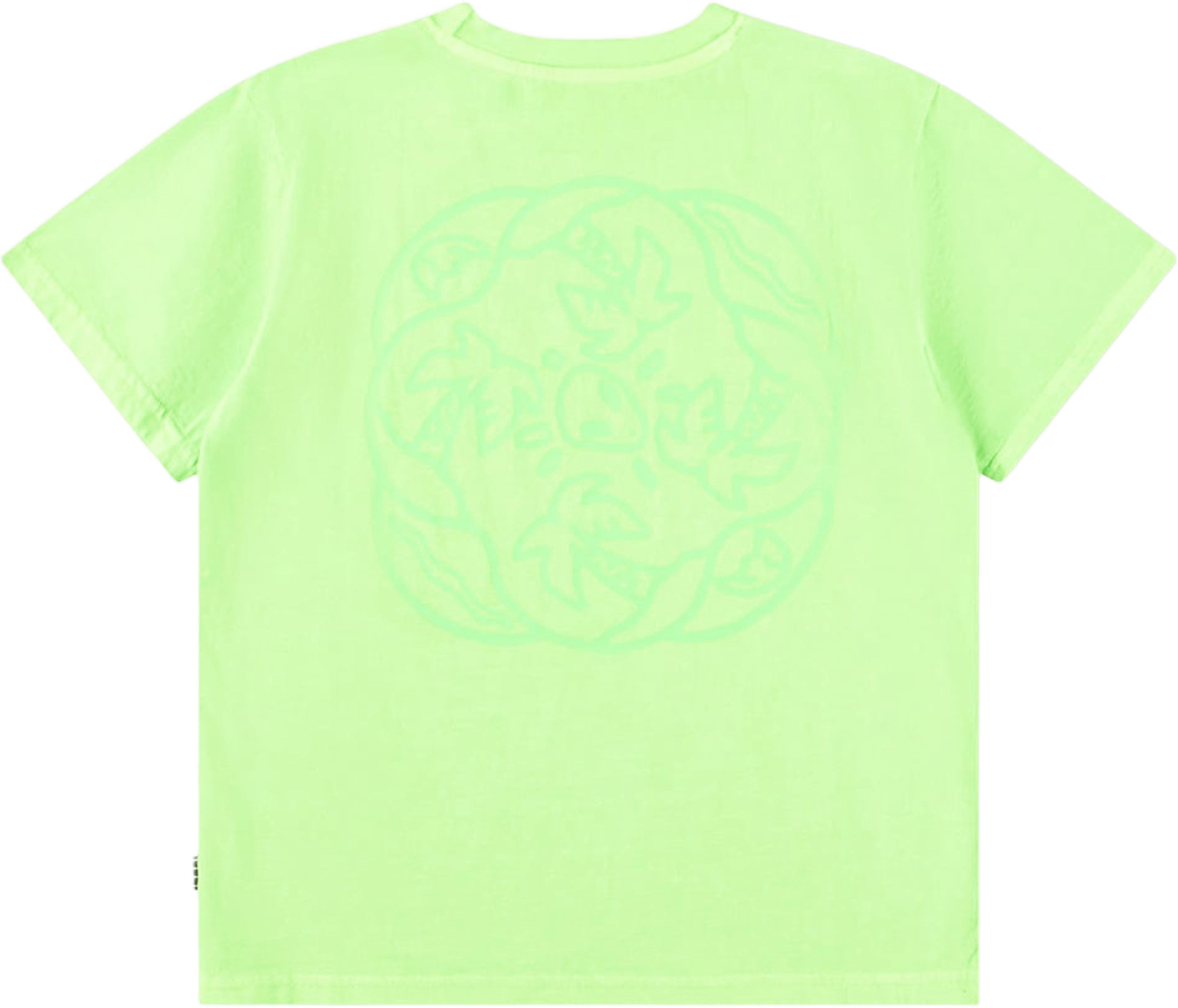 Riley T-shirt, från Molo, i färgen Alien Palm Night. Klicka för att öppna bilden i stort format