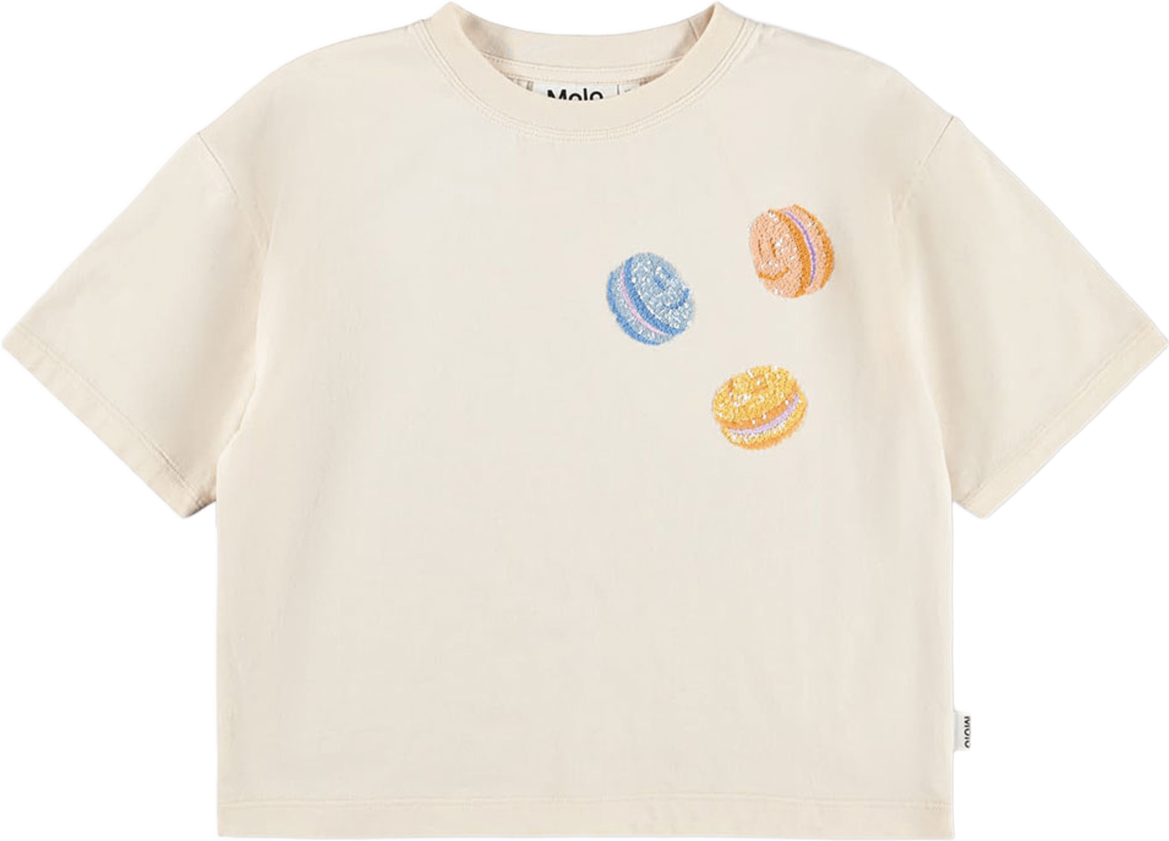 Reinette Top, från Molo, i färgen Pearled Ivory. Klicka för att öppna bilden i stort format