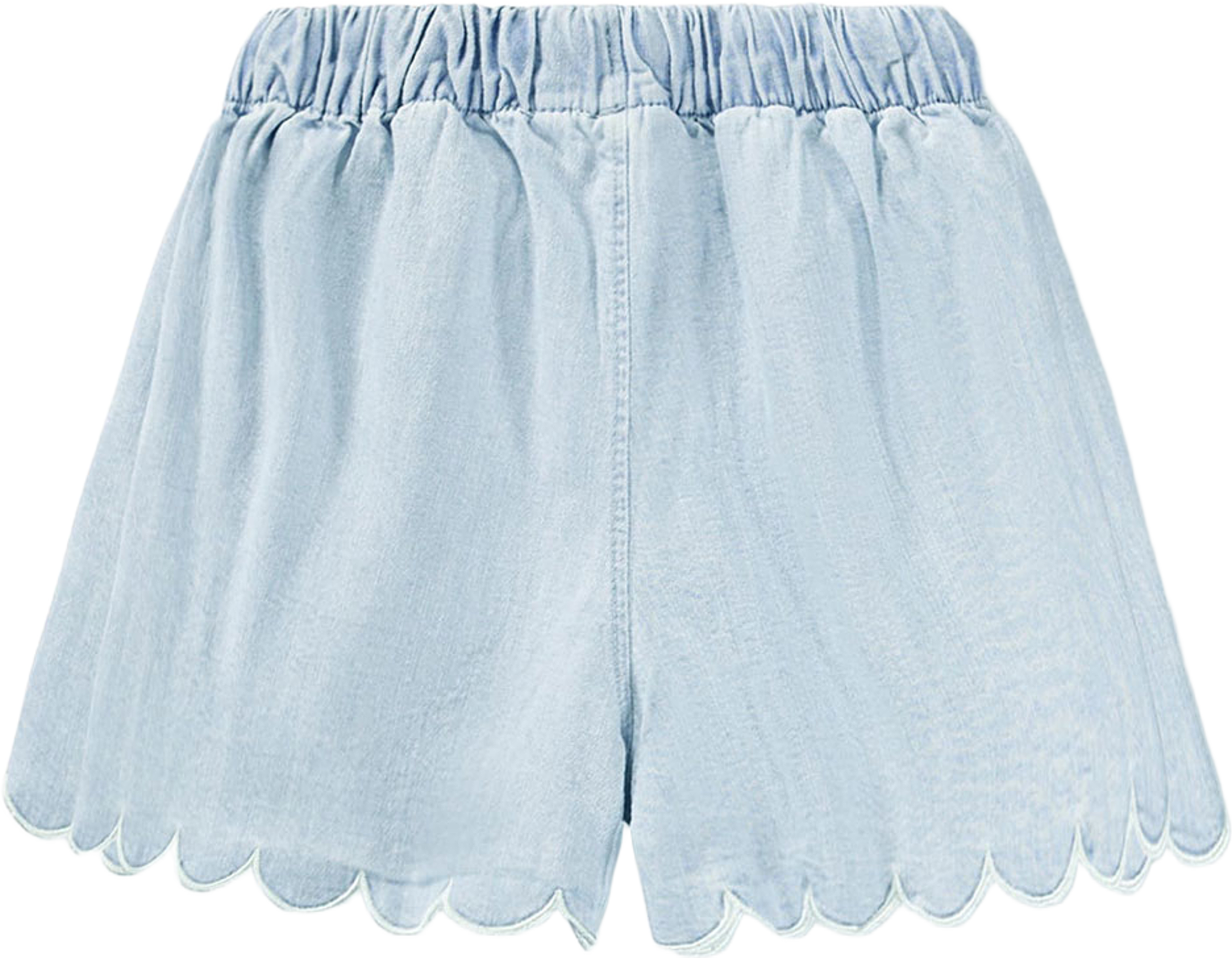 Addie Shorts, från Molo, i färgen Washed Chambrey. Klicka för att öppna bilden i stort format