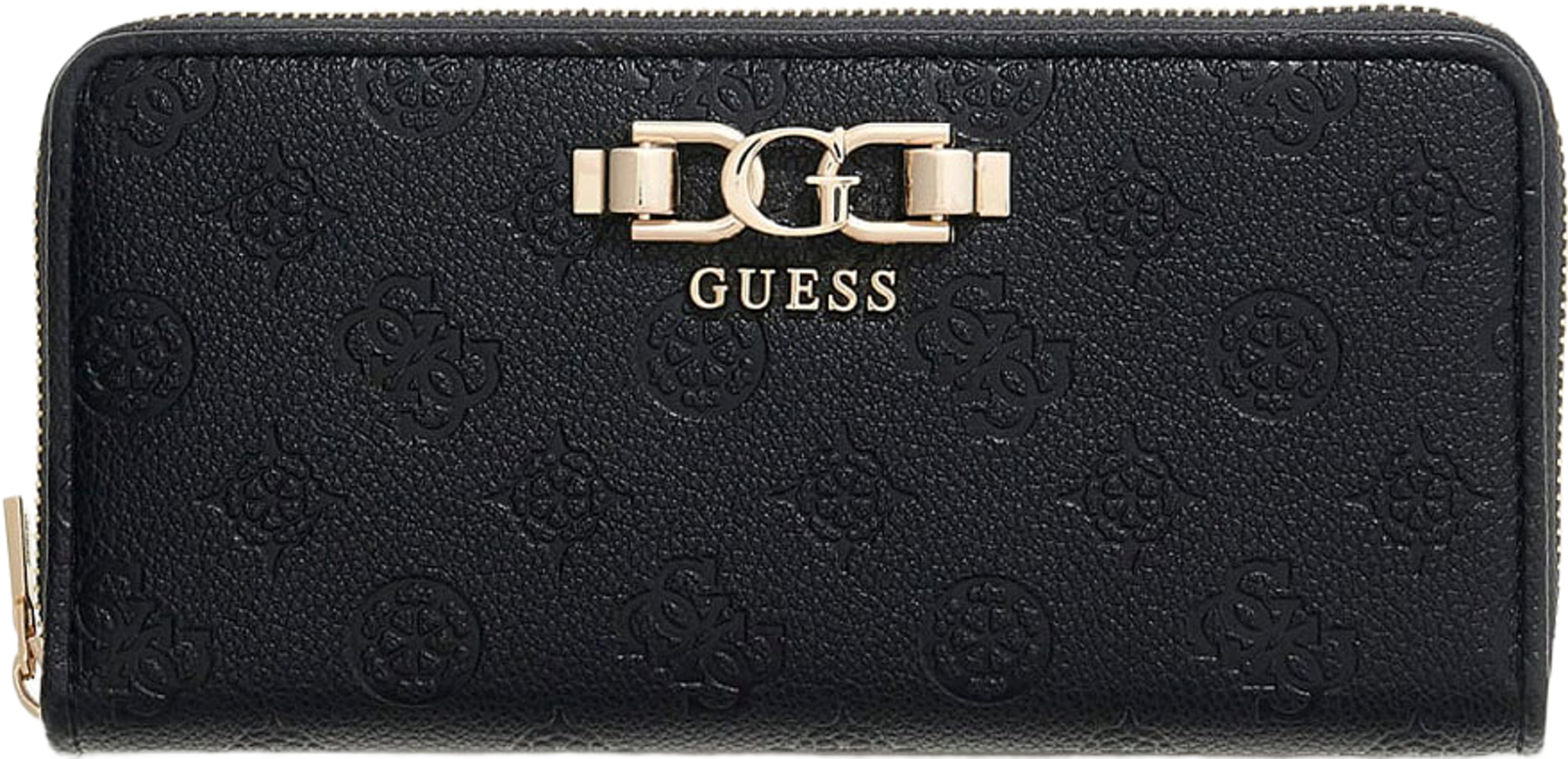 ANISE SLG LARGE ZIP AROUND, från Guess, i färgen Black Logo. Klicka för att öppna bilden i stort format