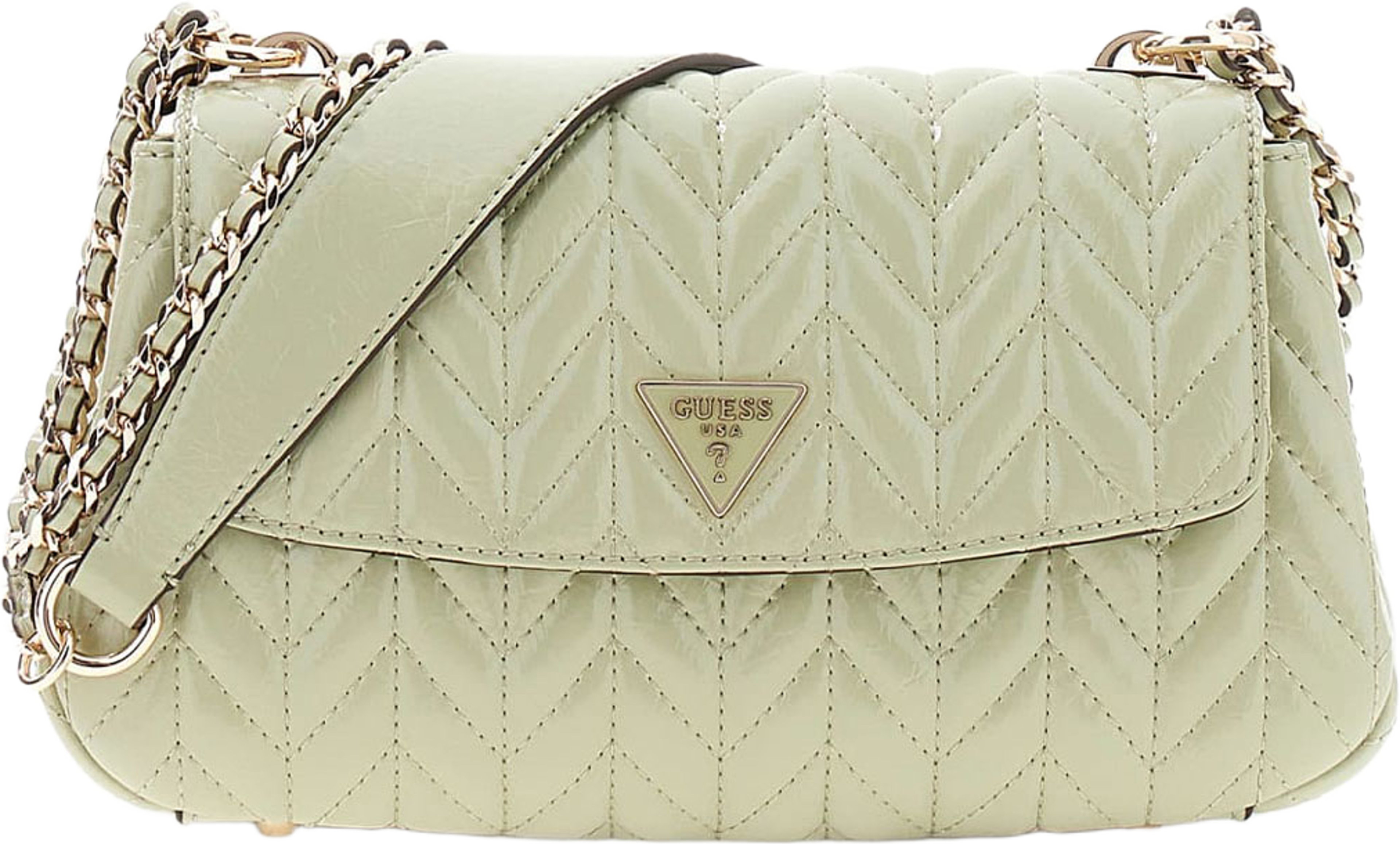 CHERYL CONVERTIBLE XBODY FLAP, från Guess, i färgen Sage. Klicka för att öppna bilden i stort format