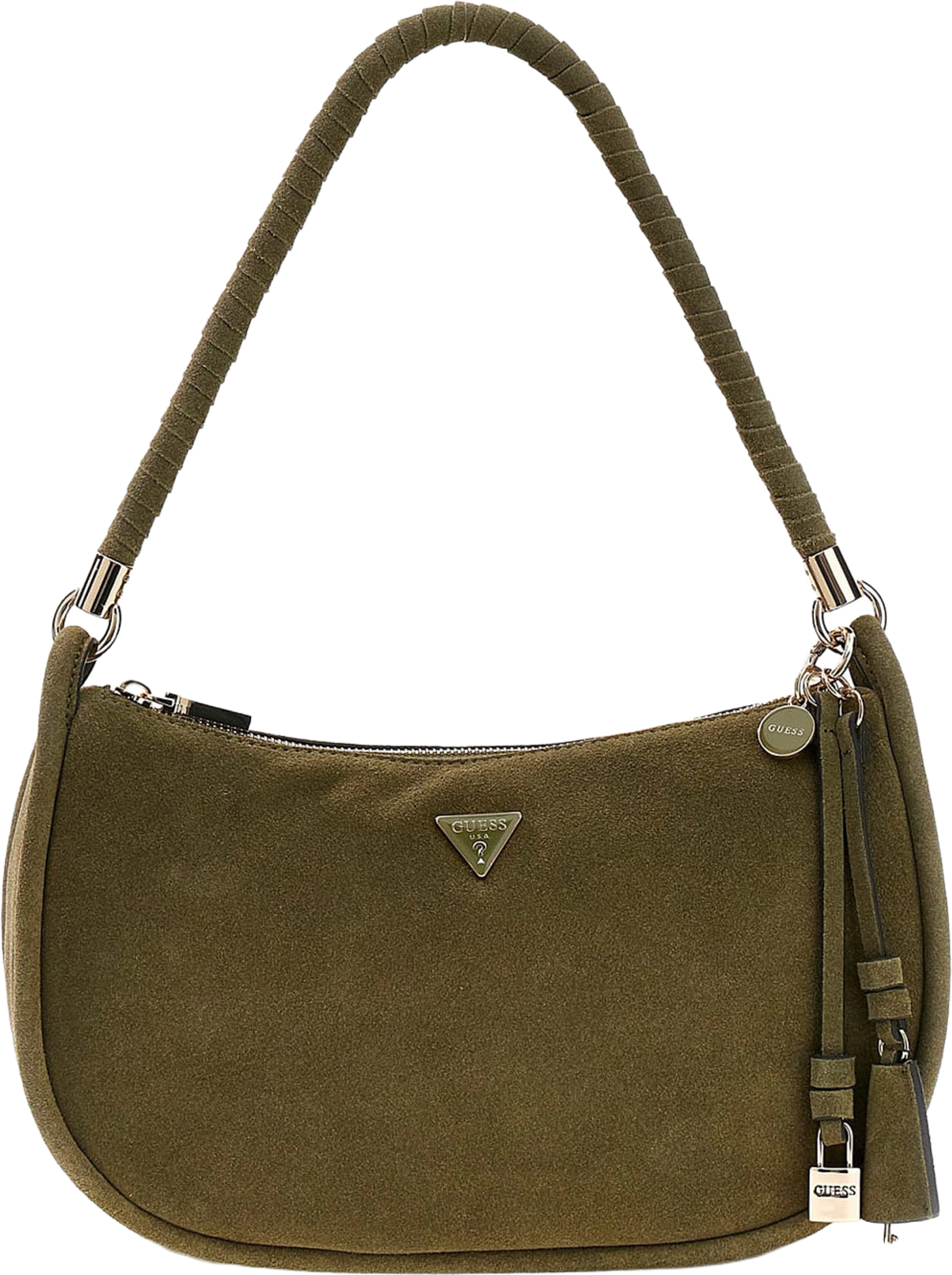DANYA HOBO SHOULDER BAG, från Guess, i färgen Olive. Klicka för att öppna bilden i stort format