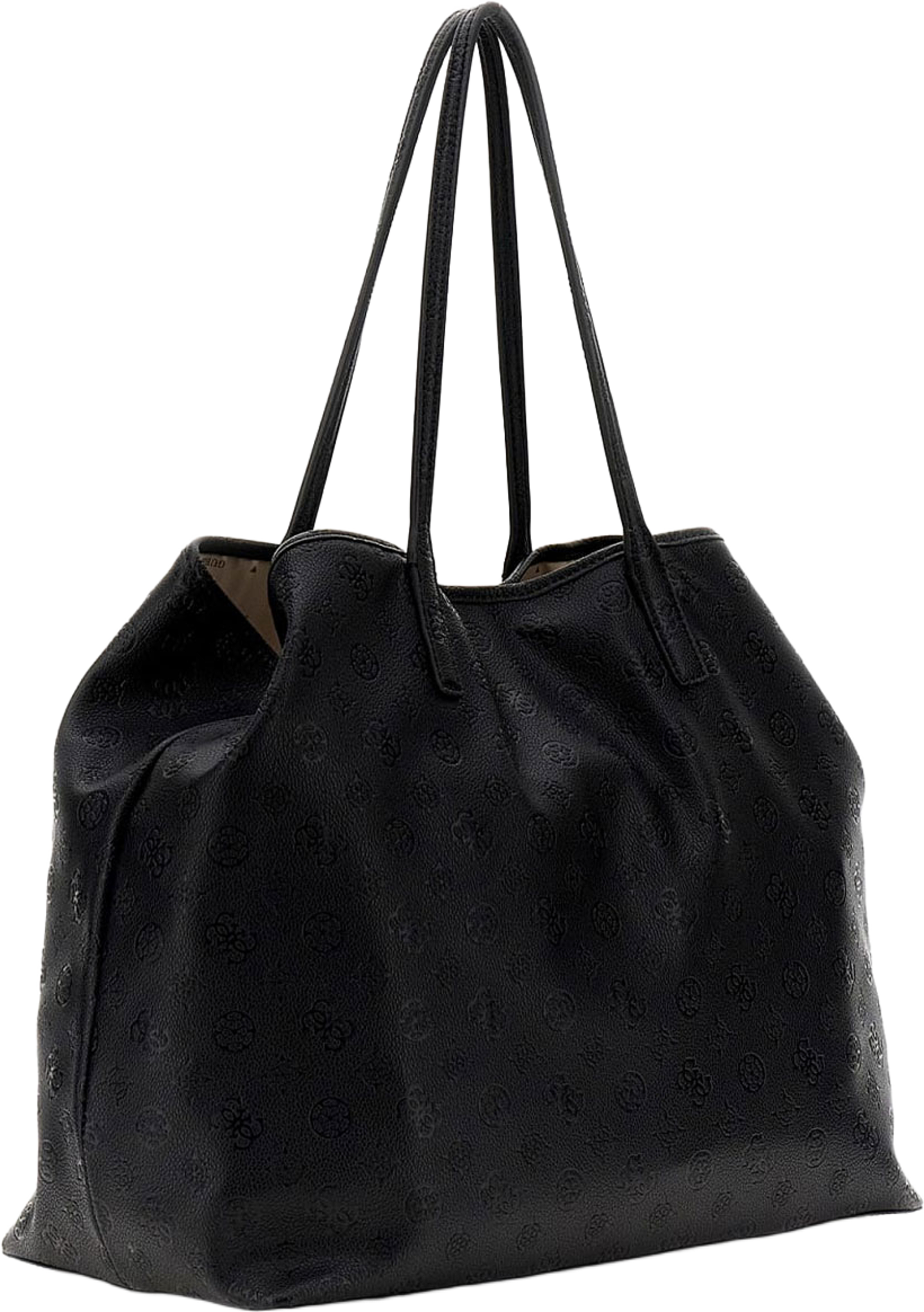 VICTTORIA LARGE 2 IN 1 TOTE, från Guess, i färgen Black Logo. Klicka för att öppna bilden i stort format
