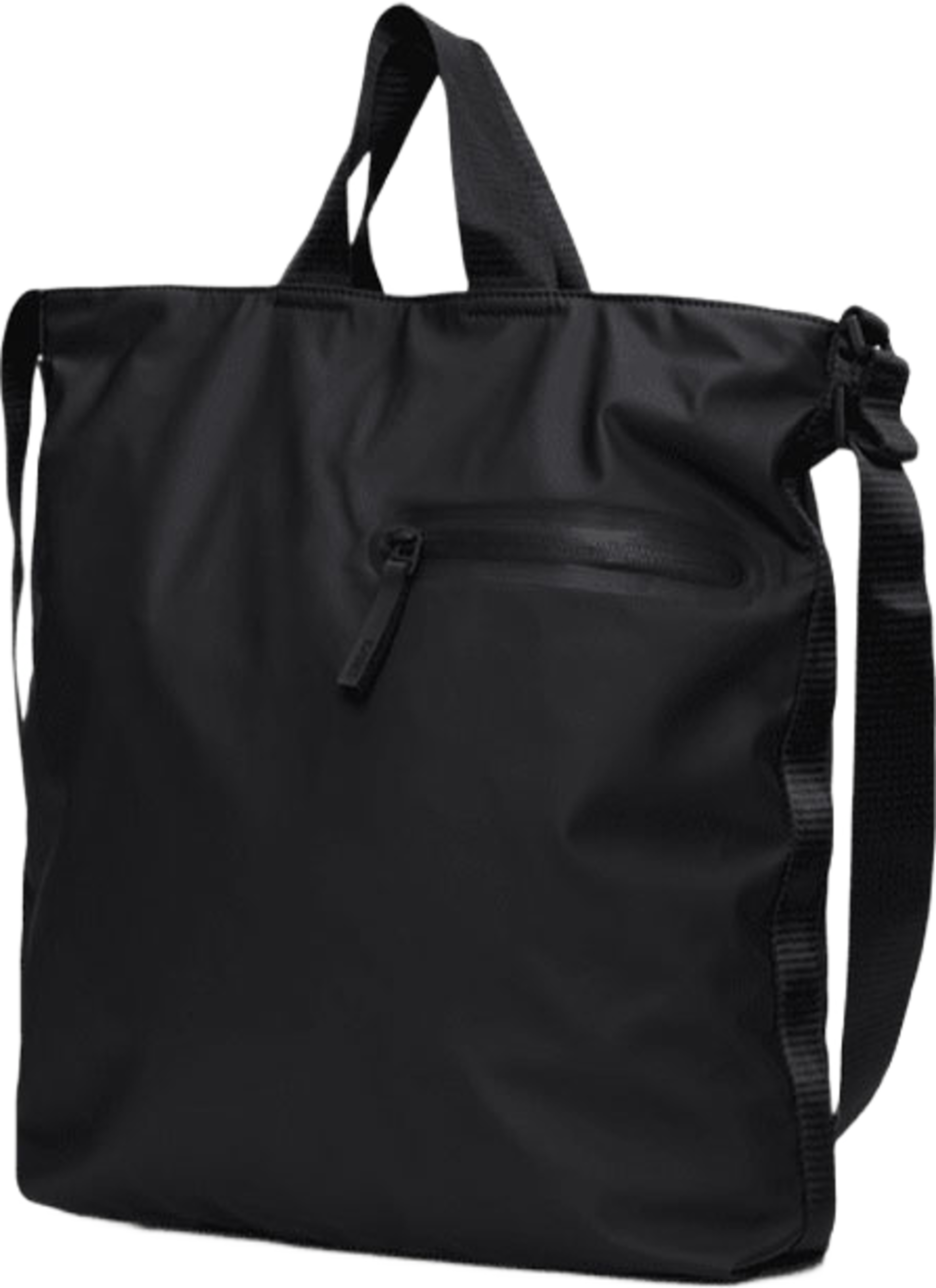 Dash Tote Bag W3, från Rains, i färgen Black. Klicka för att öppna bilden i stort format