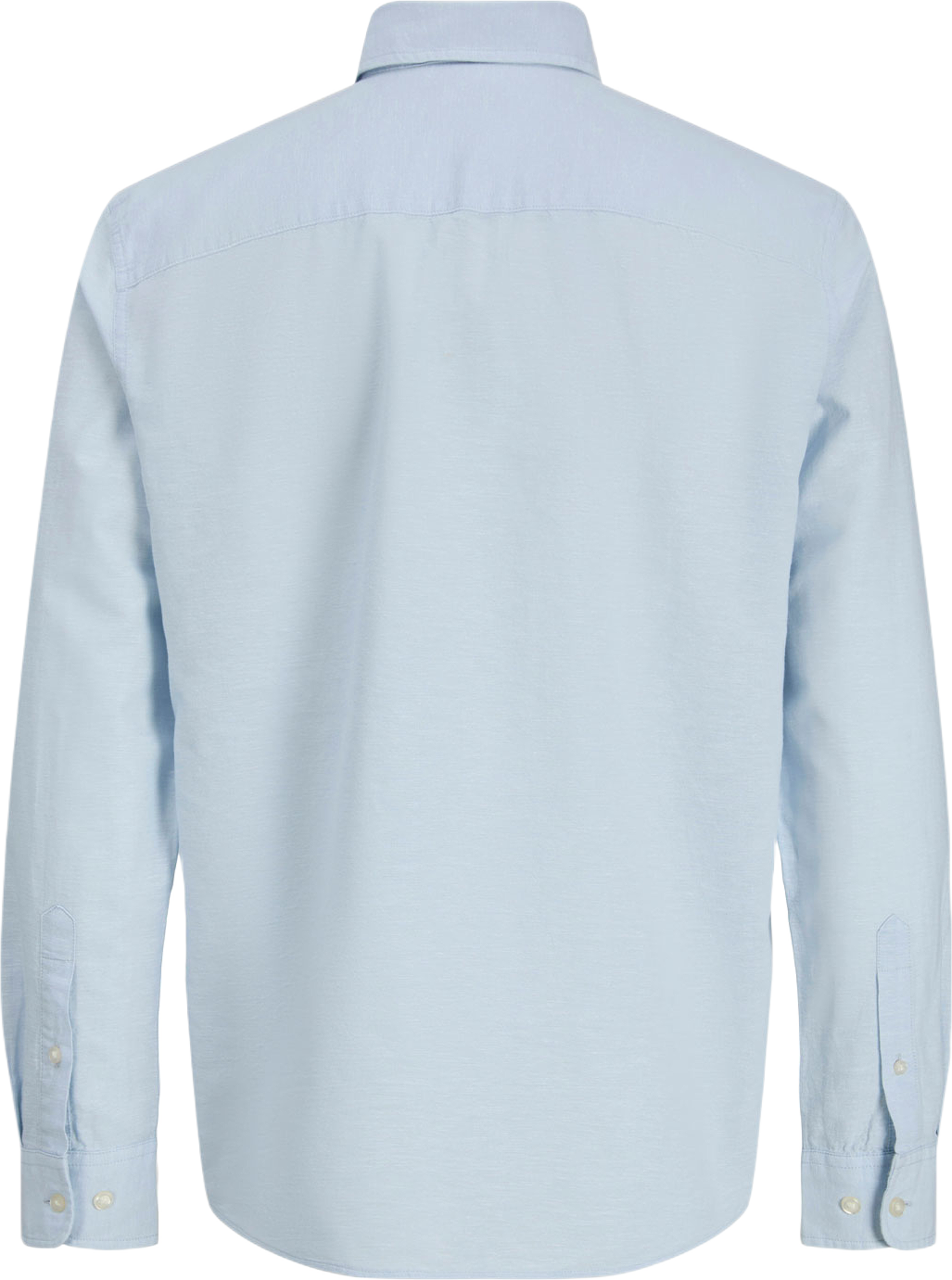 JJEBREEZE LINEN BLEND SHIRT L/S SN JNR, från Jack & Jones, i färgen Celestial Blue. Klicka för att öppna bilden i stort format