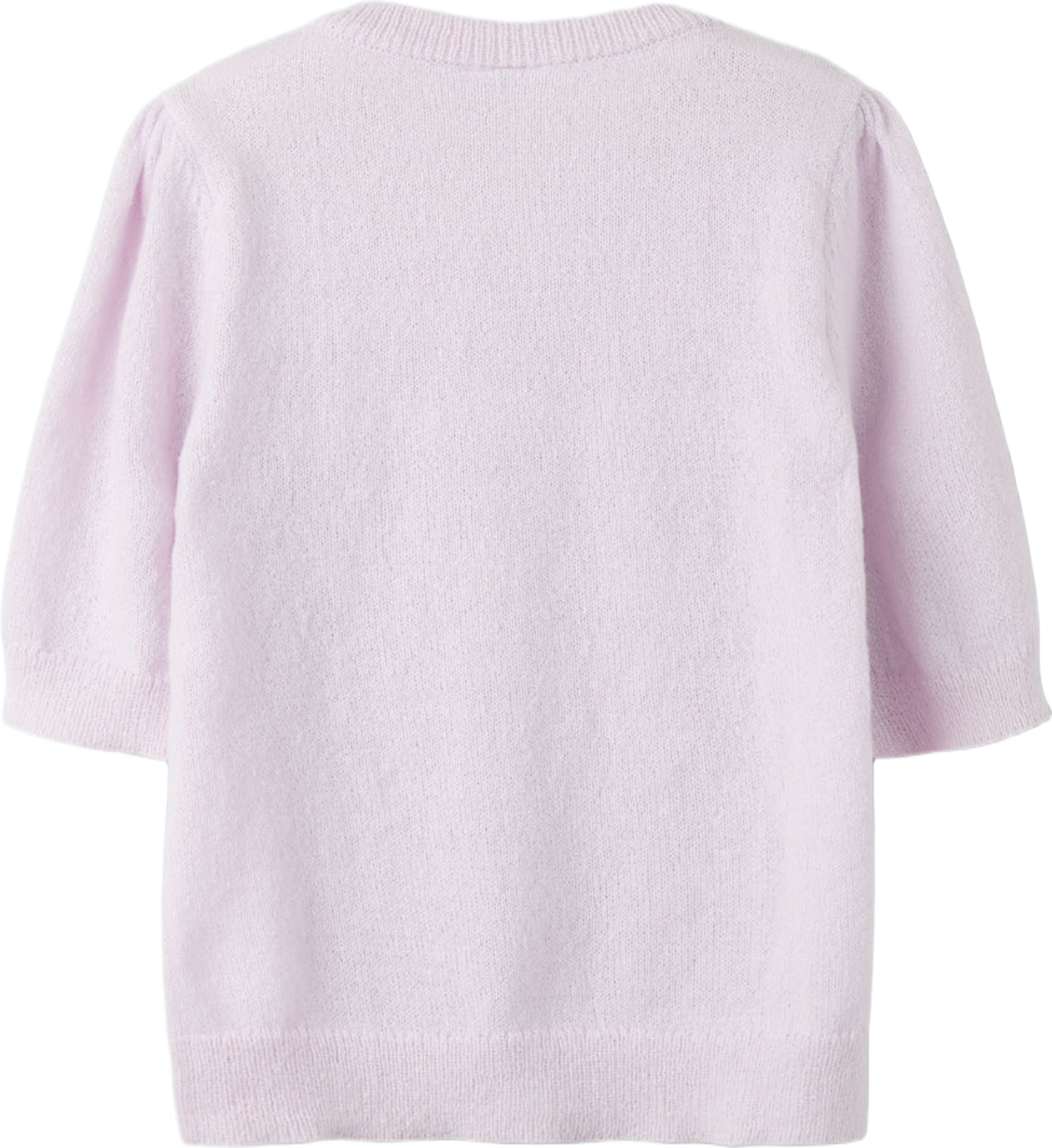 Nkfnabeth 2/4 Sl Knit Card, från Name It, i färgen Lavender Fog. Klicka för att öppna bilden i stort format