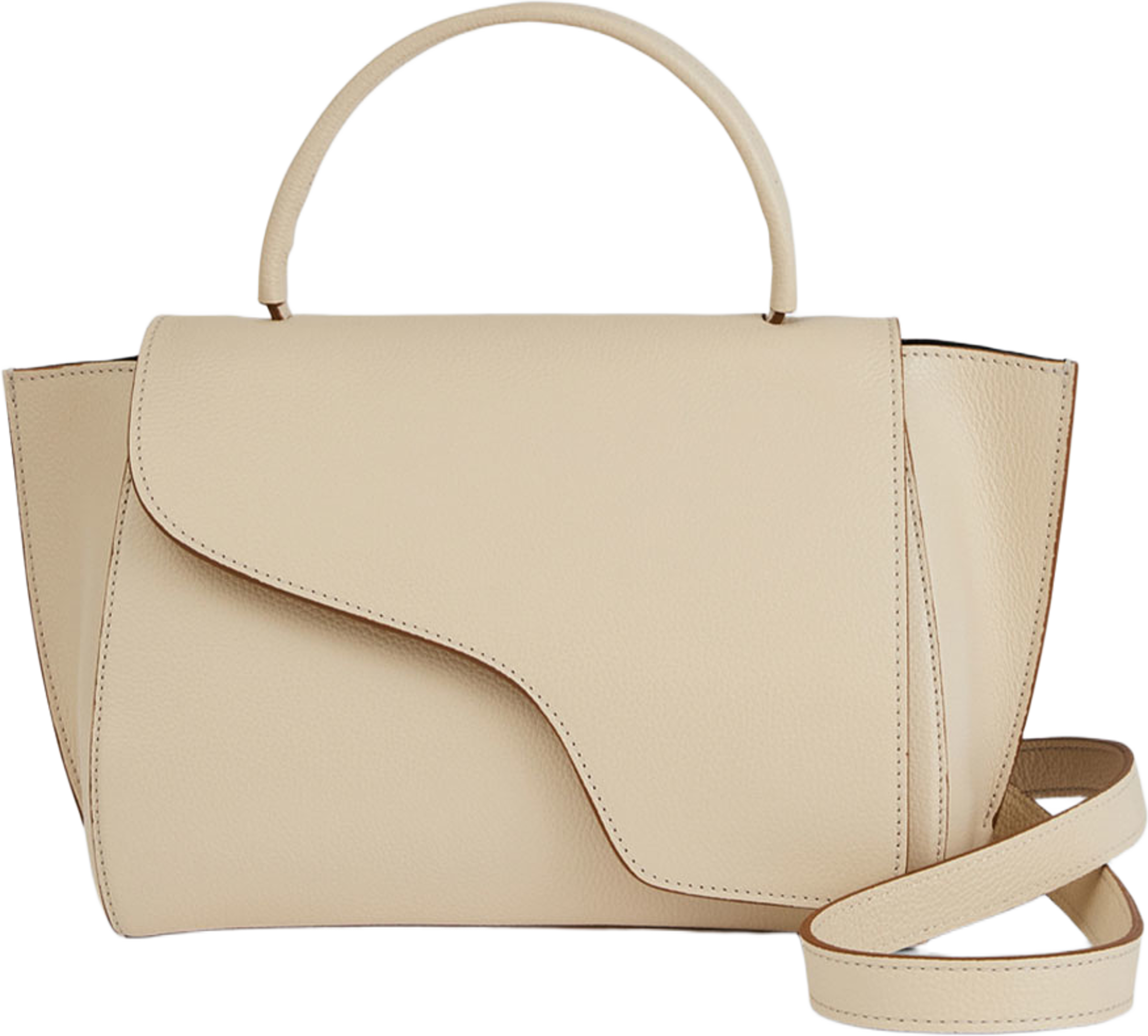 Arezzo Mandorla Grained Calf, från ATP Atelier, i färgen Mandorla. Klicka för att öppna bilden i stort format