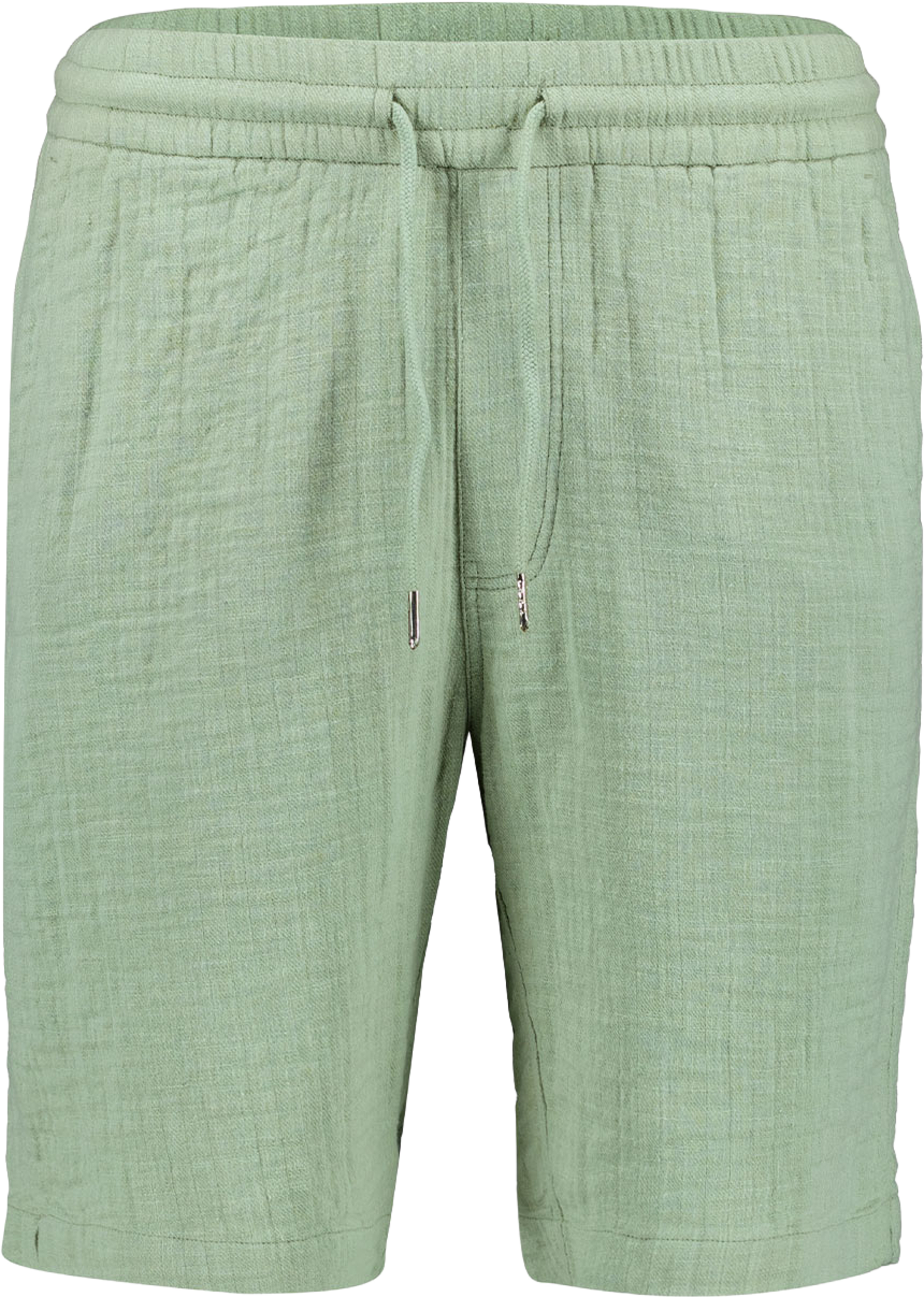 Cotton muslin Shorts, från Lindbergh, i färgen Dusty Olive. Klicka för att öppna bilden i stort format