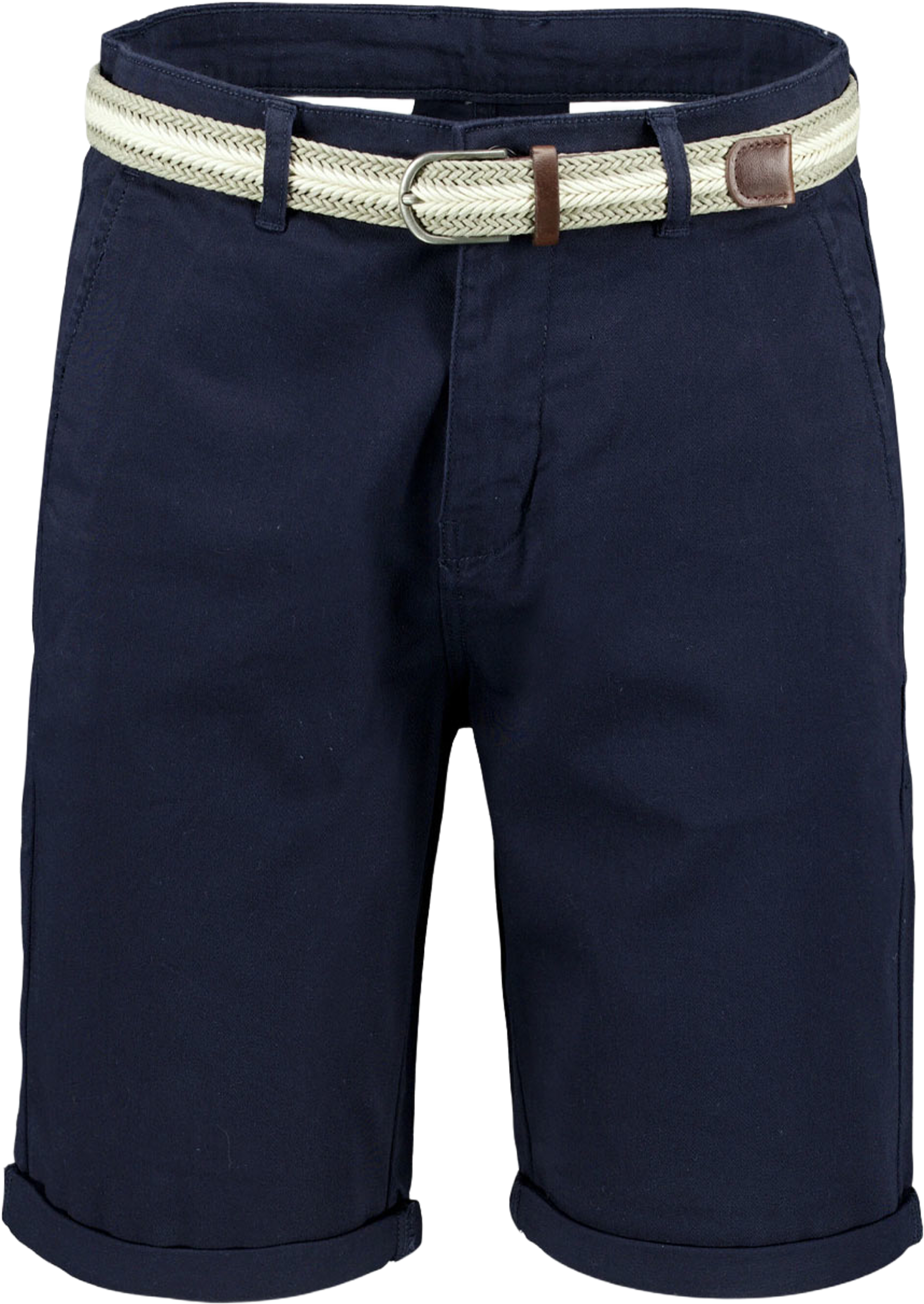 Superflex chino with belt, från Lindbergh, i färgen Navy. Klicka för att öppna bilden i stort format