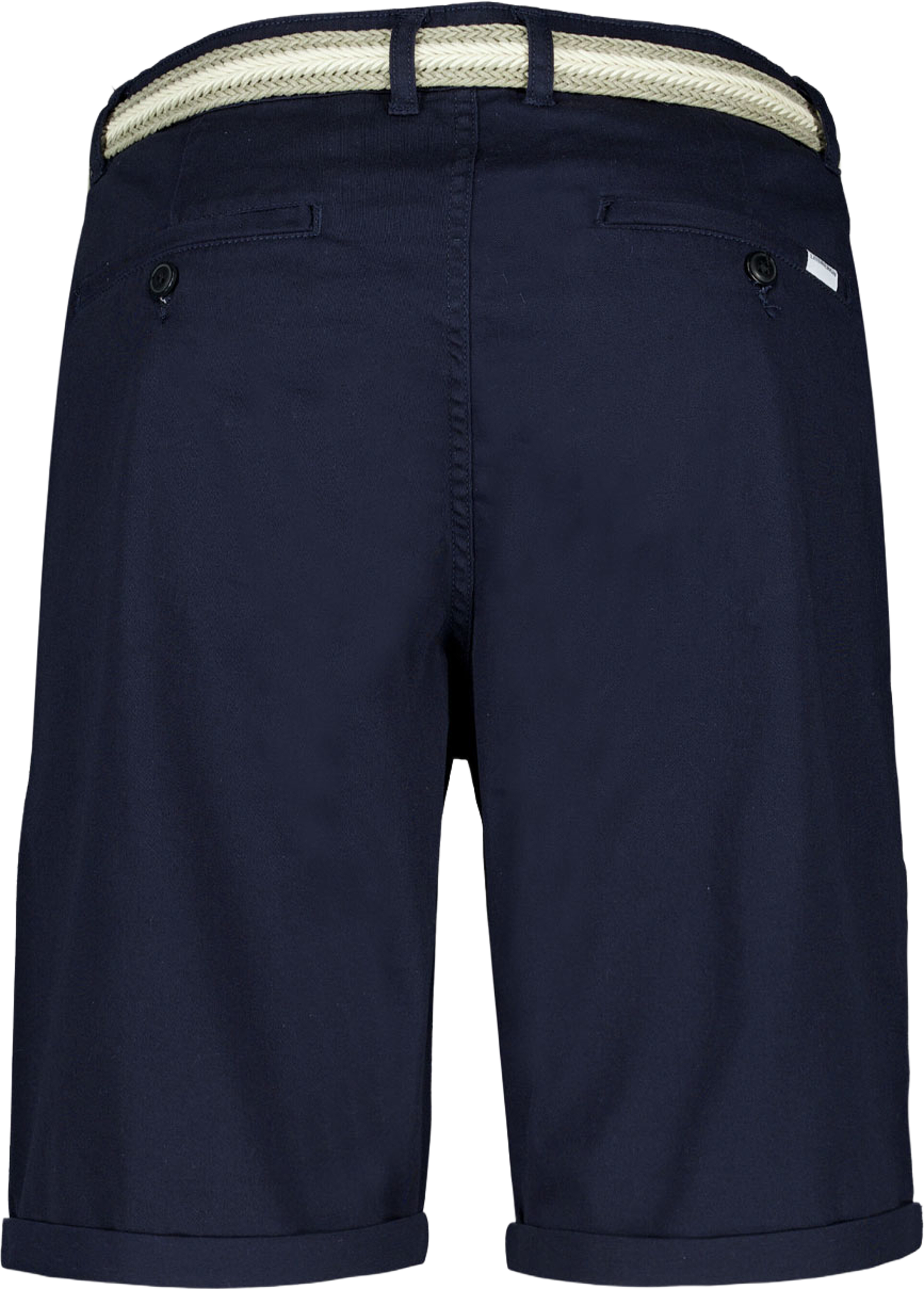 Superflex chino with belt, från Lindbergh, i färgen Navy. Klicka för att öppna bilden i stort format
