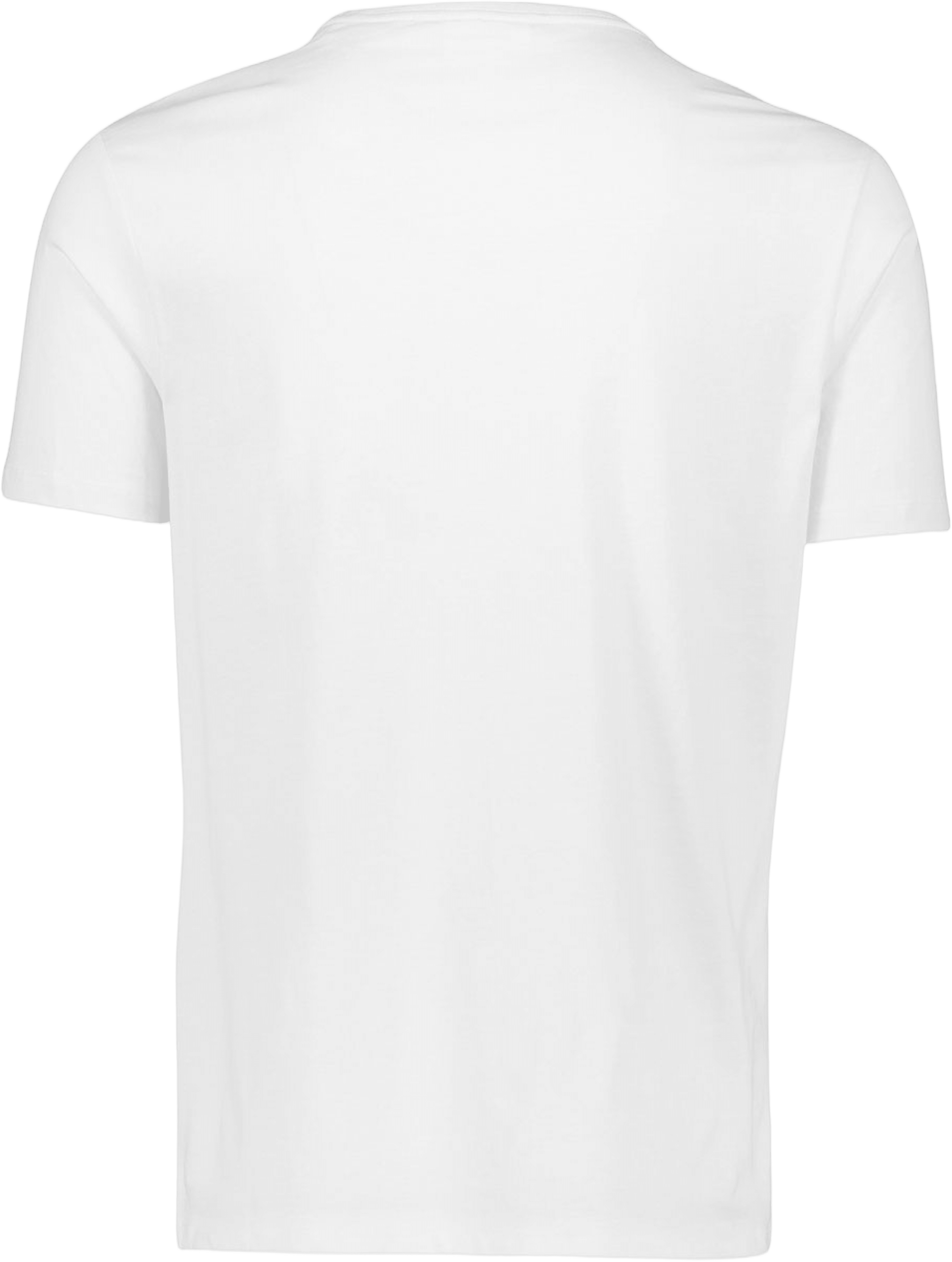 Basic o-neck T-shirt, från Lindbergh, i färgen White. Klicka för att öppna bilden i stort format
