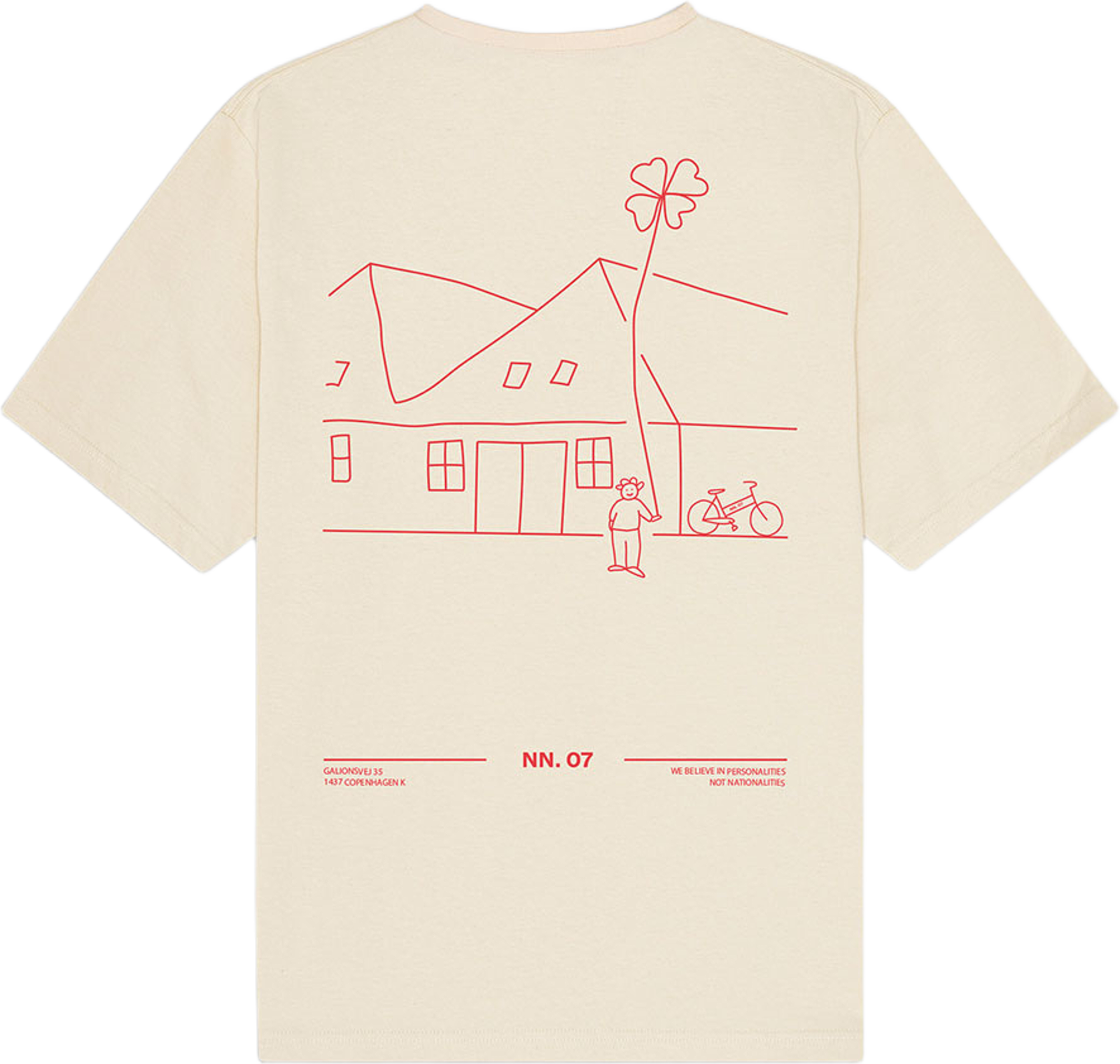 Jett SS PRINT 30026, från NN07, i färgen Ivory. Klicka för att öppna bilden i stort format