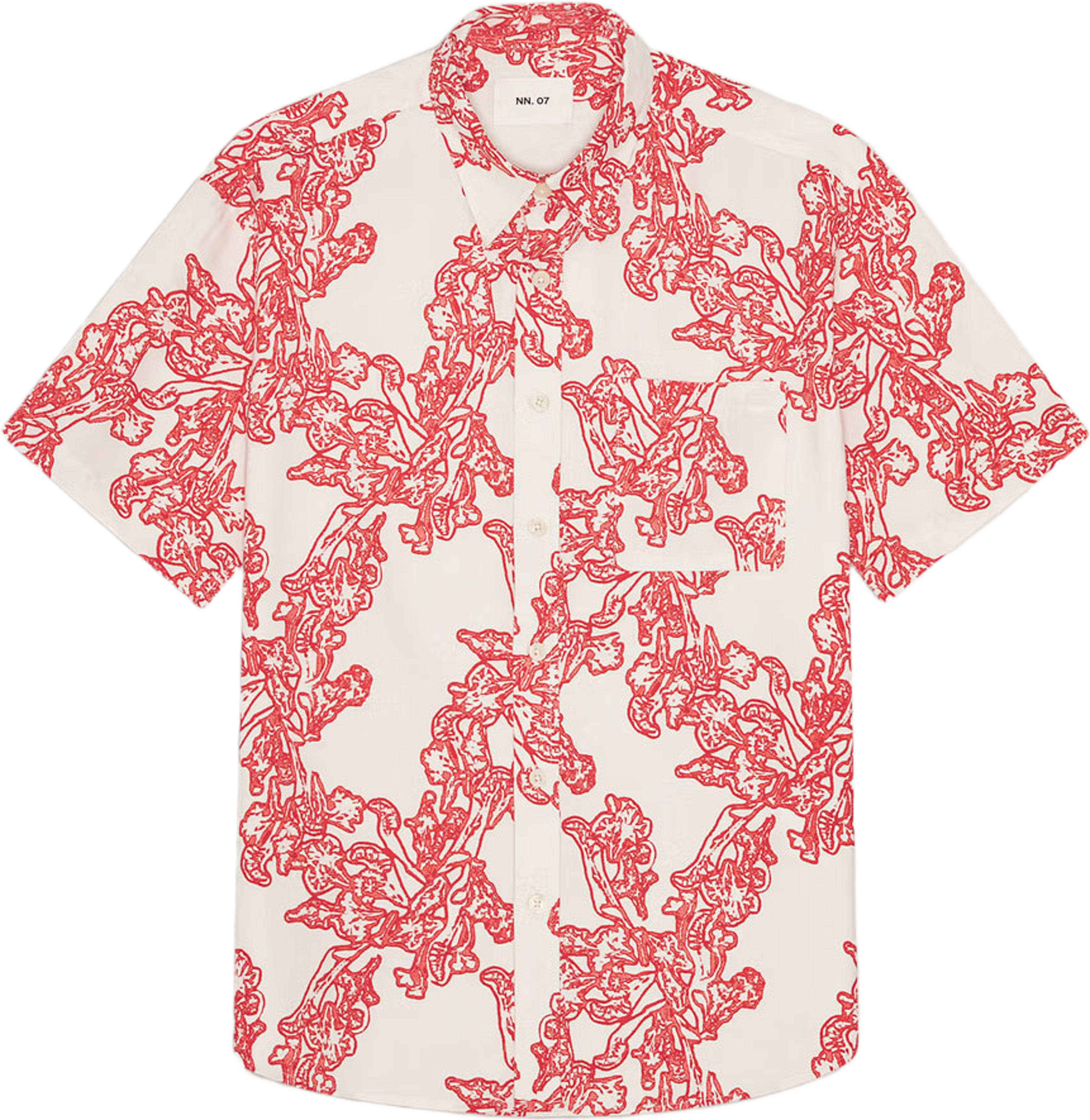 Deon SS Print 50055, från NN07, i färgen Ivory. Klicka för att öppna bilden i stort format