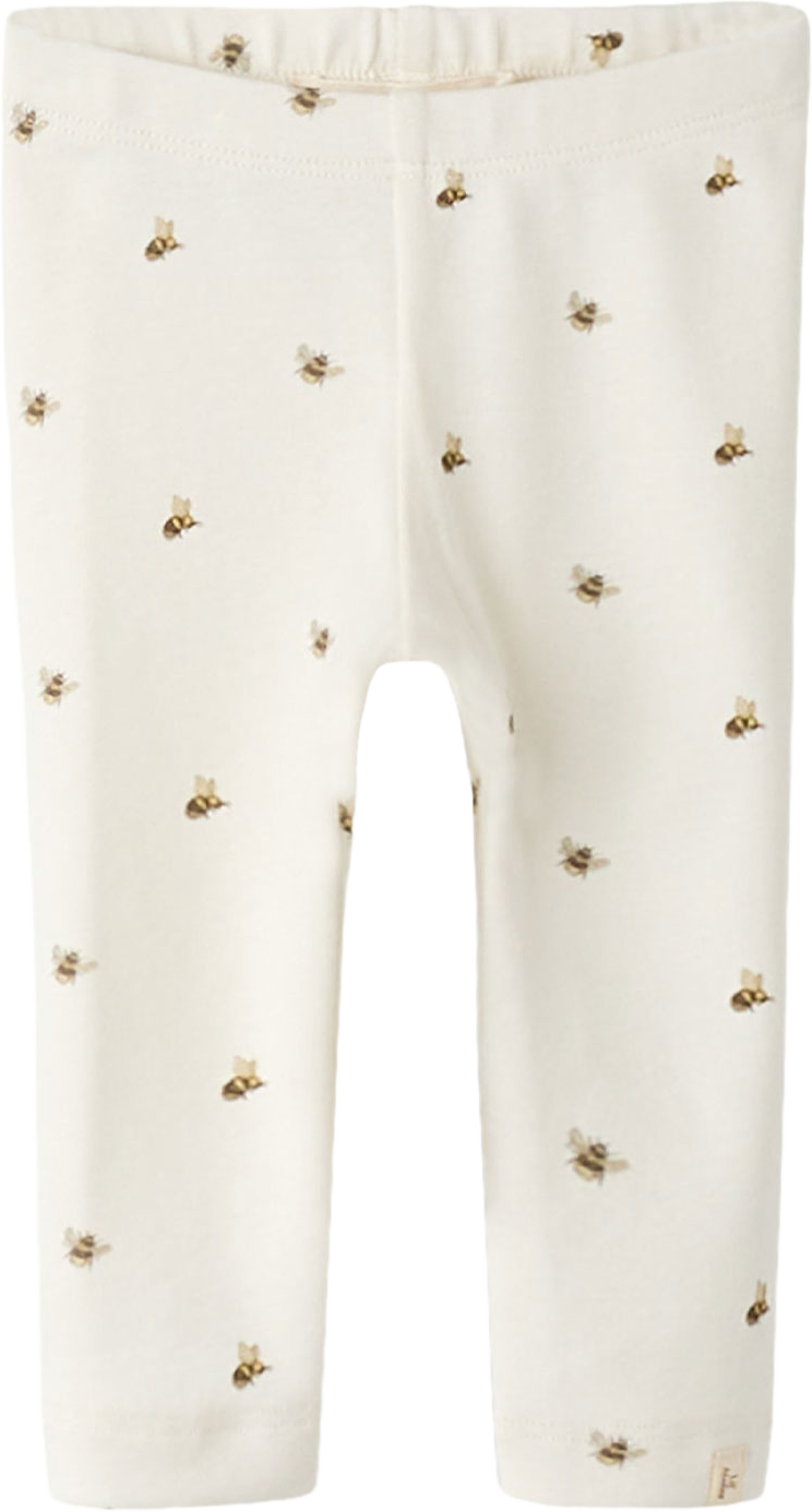 NBNGAYO GNO SLIM LEGGING, från Lil'Atelier, i färgen Coconut Milk Bee. Klicka för att öppna bilden i stort format