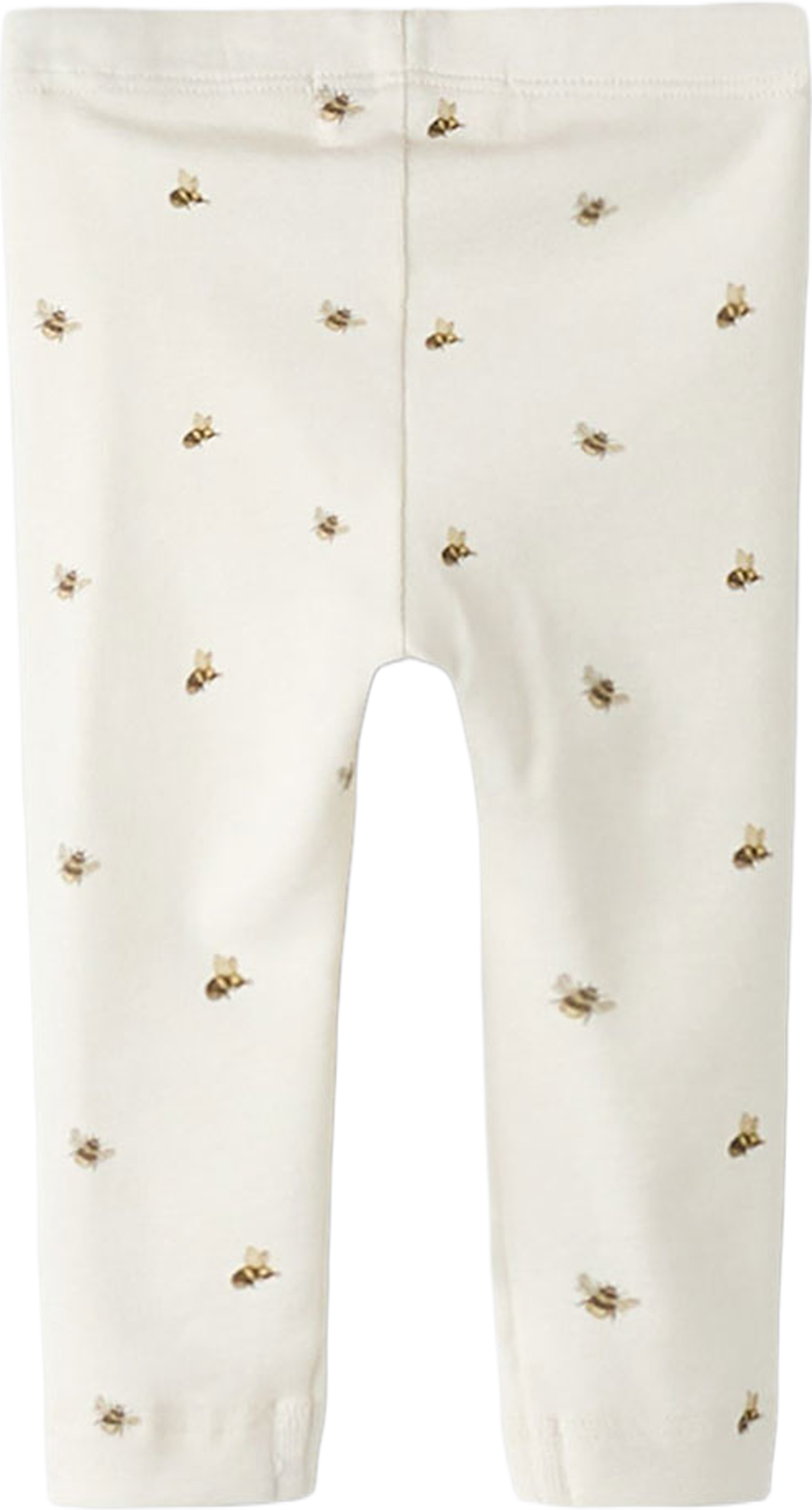 NBNGAYO GNO SLIM LEGGING, från Lil'Atelier, i färgen Coconut Milk Bee. Klicka för att öppna bilden i stort format