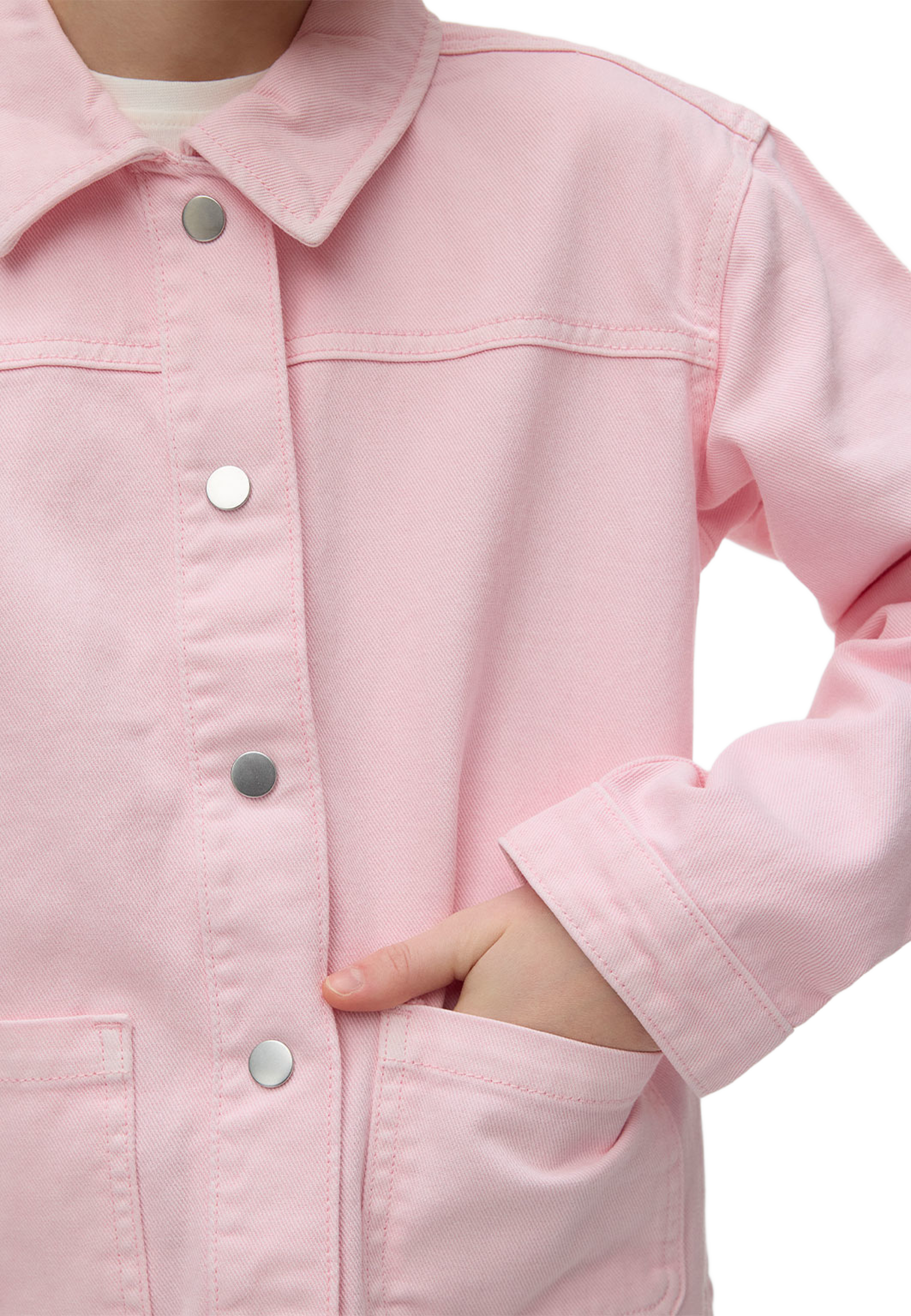 Jamie Jacket, från Vero Moda Girls, i färgen Parfait Pink Washed. Klicka för att öppna bilden i stort format