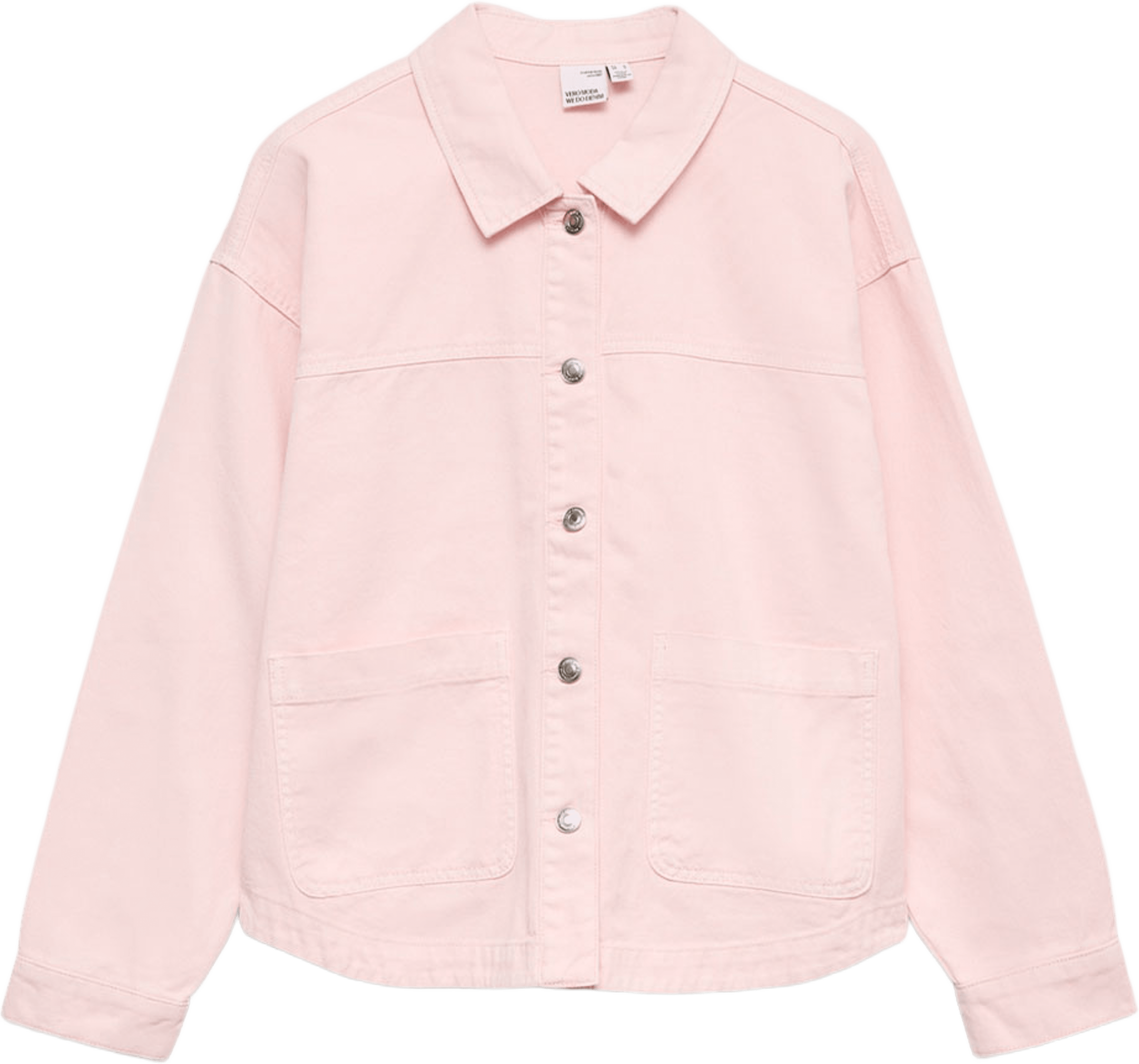 Jamie Jacket, från Vero Moda Girls, i färgen Parfait Pink Washed. Klicka för att öppna bilden i stort format