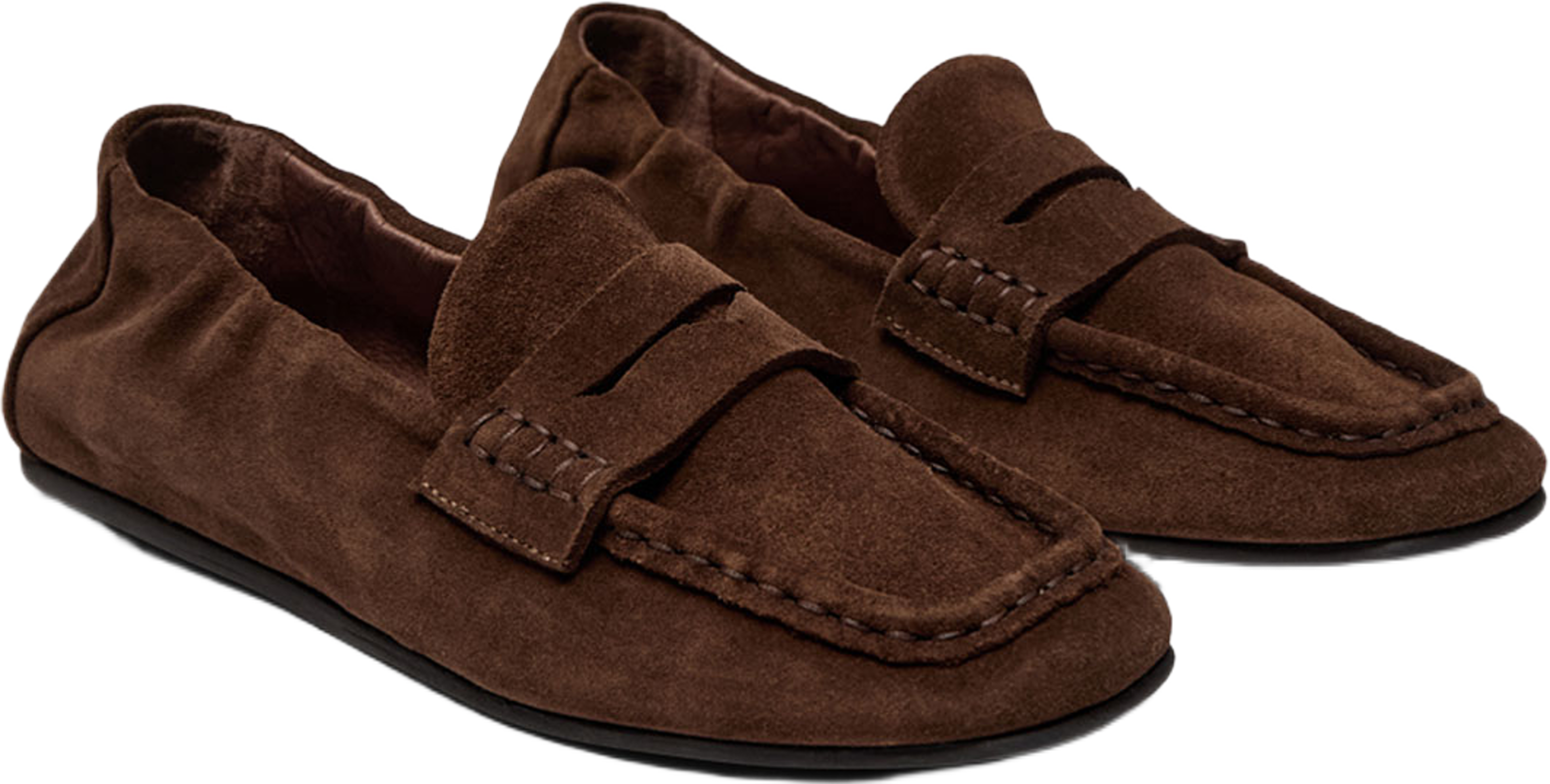 Helios suede, från Pavement, i färgen Brown. Klicka för att öppna bilden i stort format