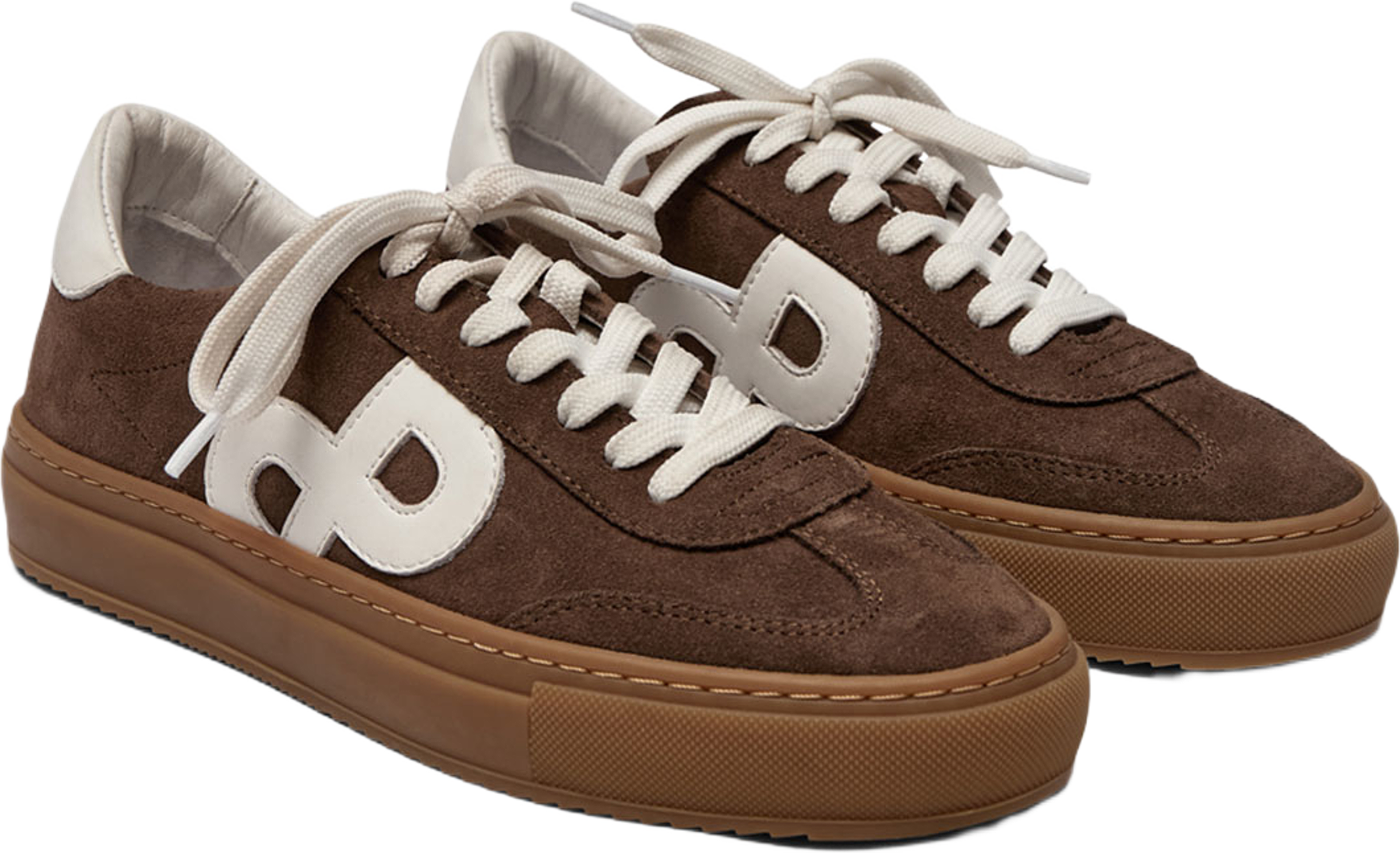Kohia Suede Sneaker, från Pavement, i färgen Brown Combo. Klicka för att öppna bilden i stort format