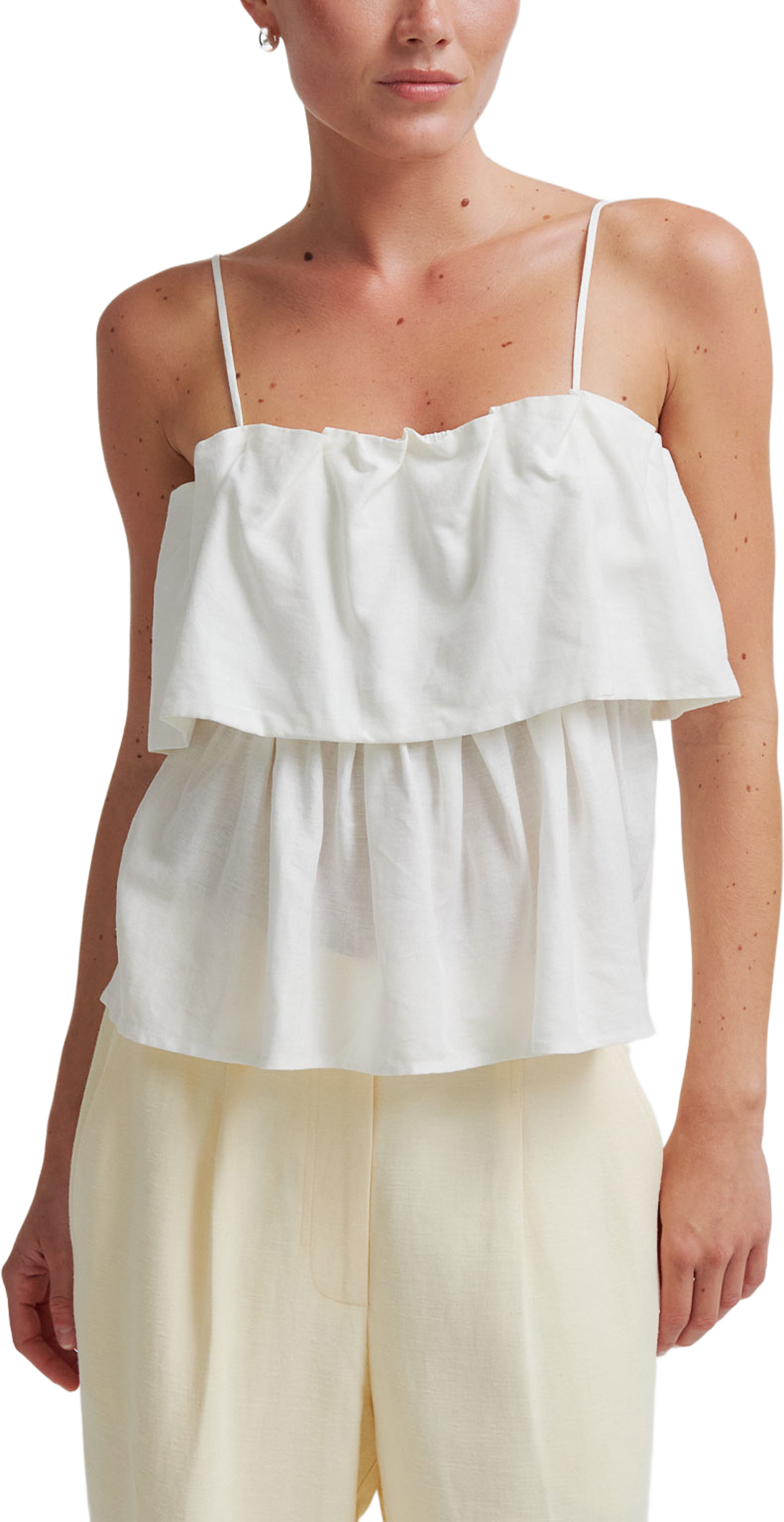 Aie Top, från Second Female, i färgen White Alyssum. Klicka för att öppna bilden i stort format