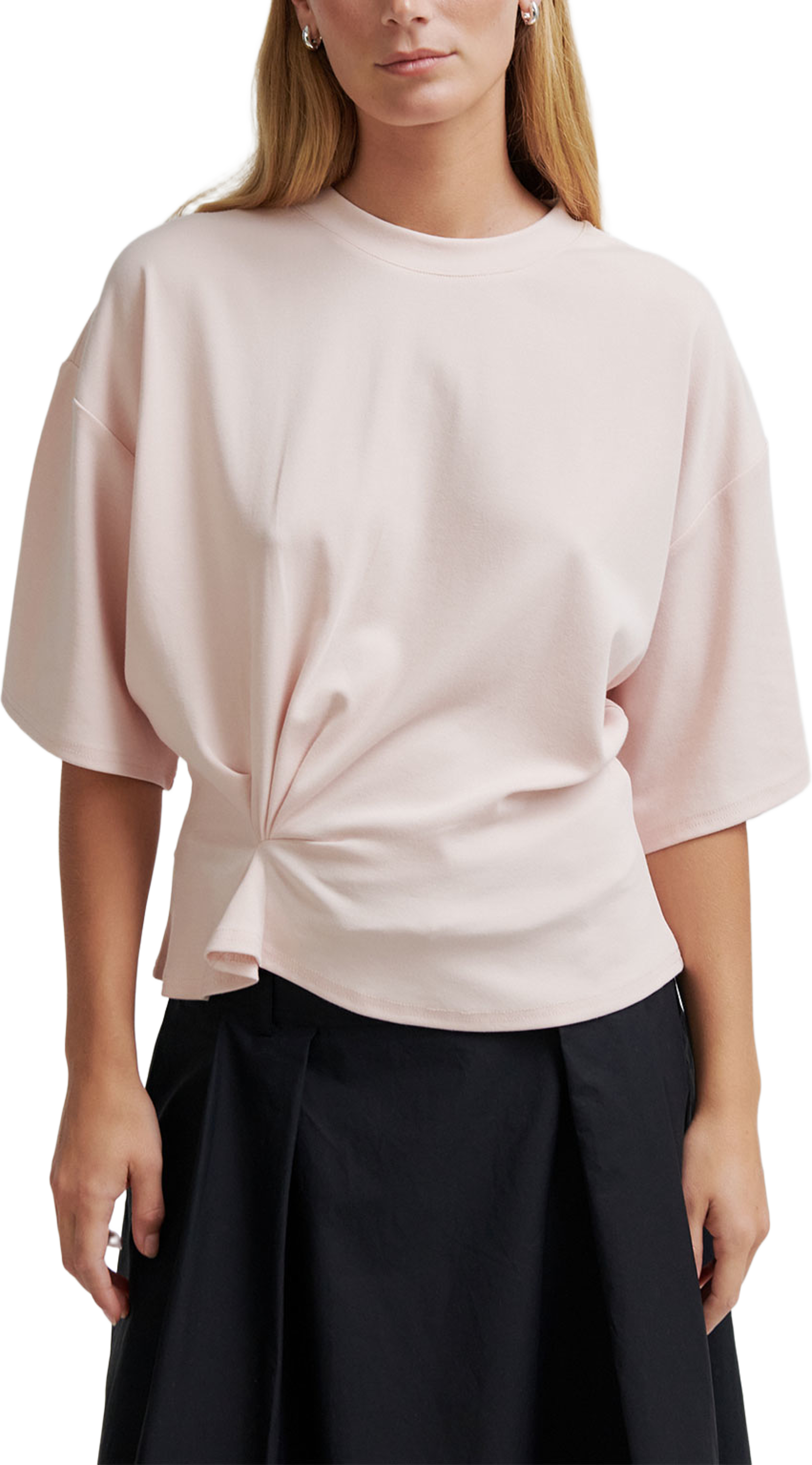 Missouri Tee, från Second Female, i färgen Crystal Pink. Klicka för att öppna bilden i stort format