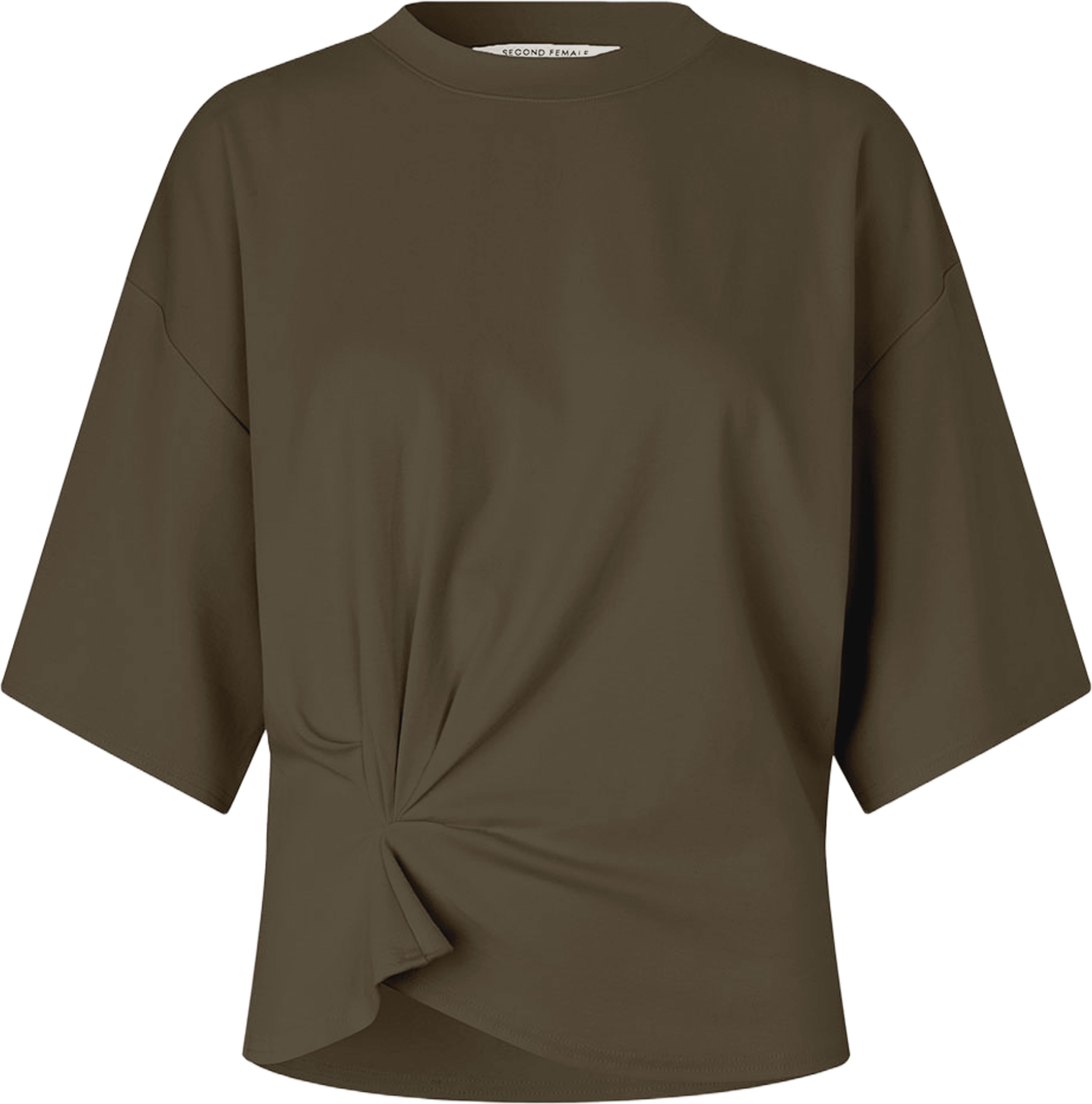 Missouri Tee, från Second Female, i färgen Canteen. Klicka för att öppna bilden i stort format