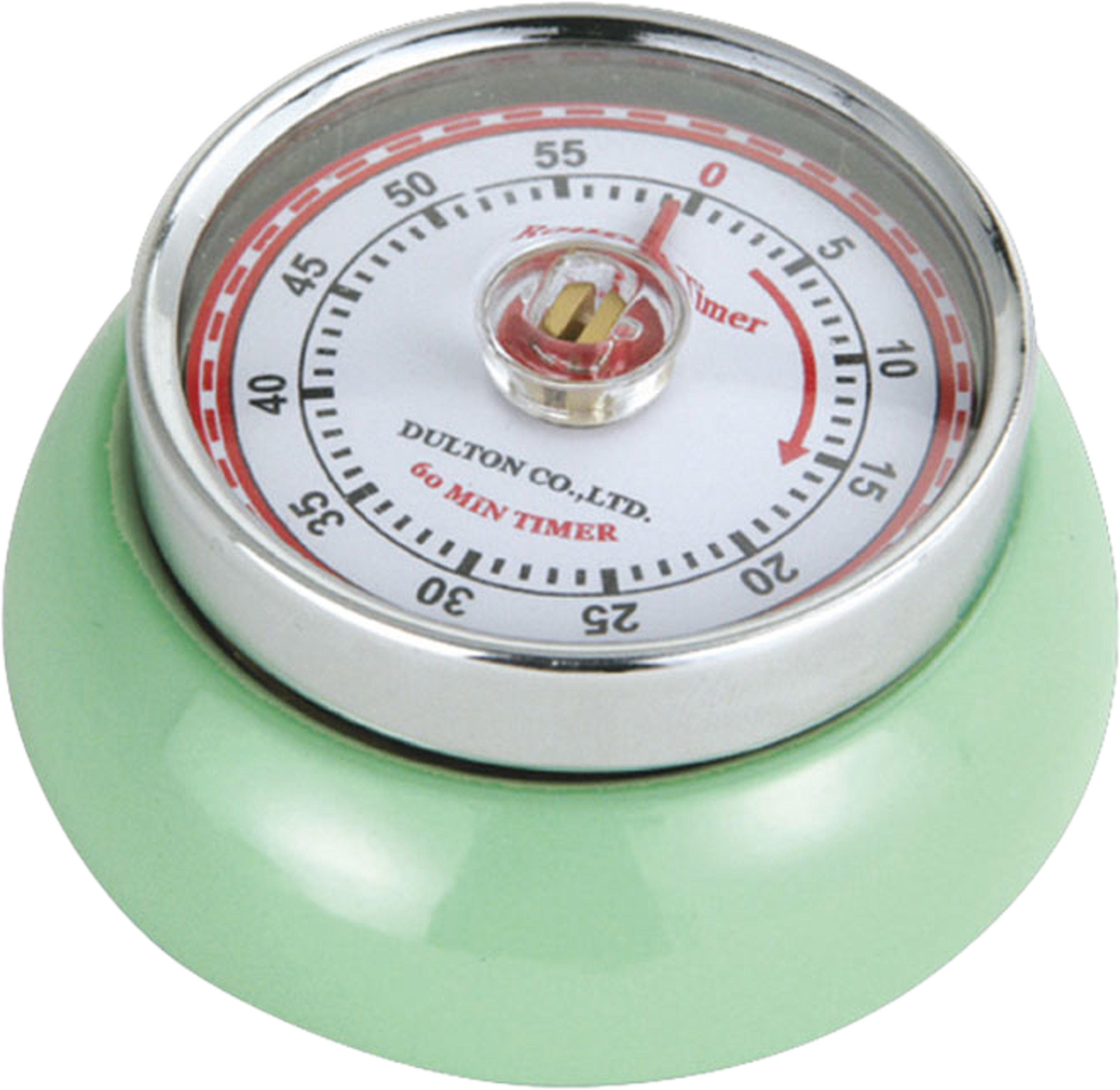 Timer, från Zassenhaus, i färgen Ljusgrön. Klicka för att öppna bilden i stort format