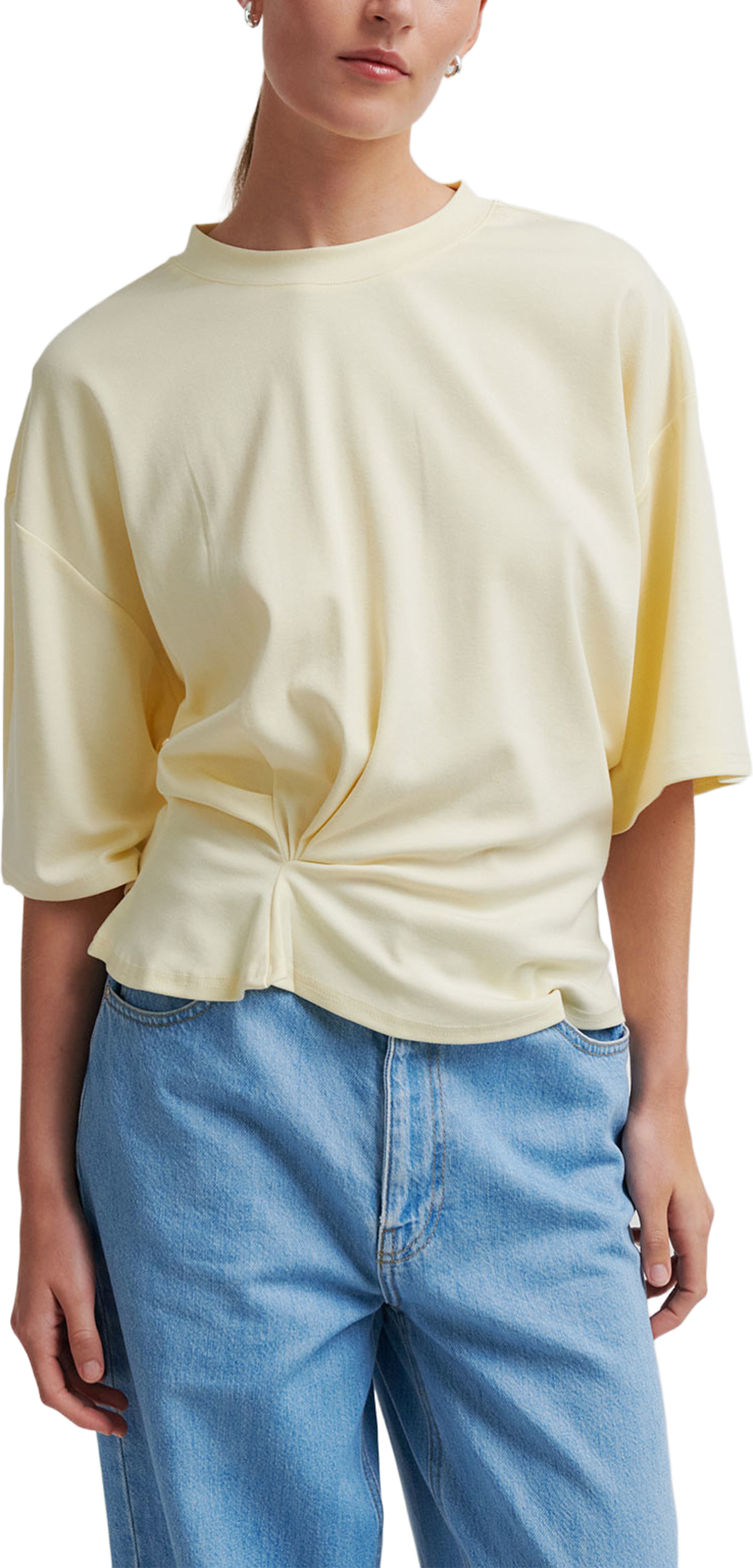 Missouri Tee, från Second Female, i färgen Alabaster Gleam. Klicka för att öppna bilden i stort format