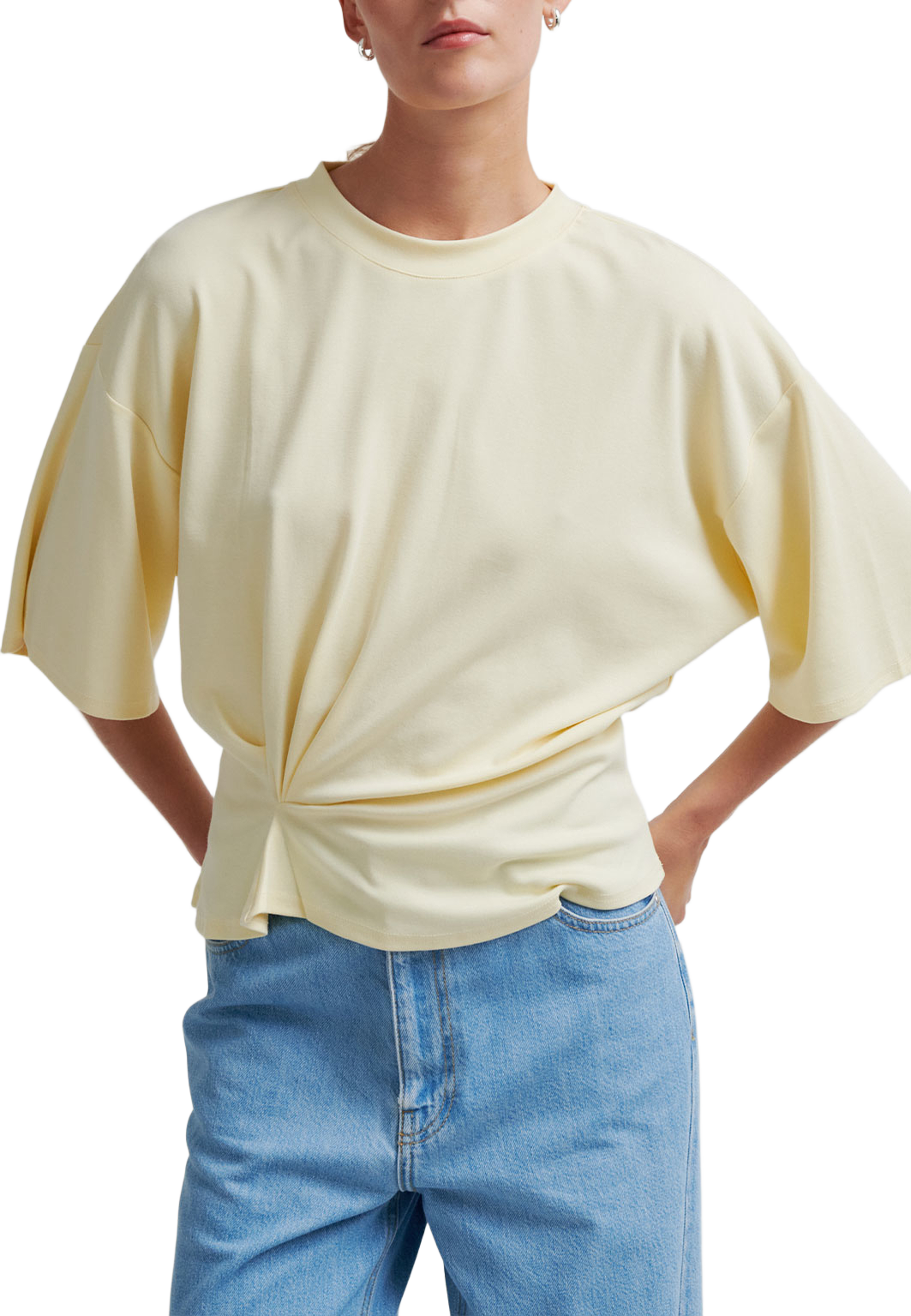 Missouri Tee, från Second Female, i färgen Alabaster Gleam. Klicka för att öppna bilden i stort format