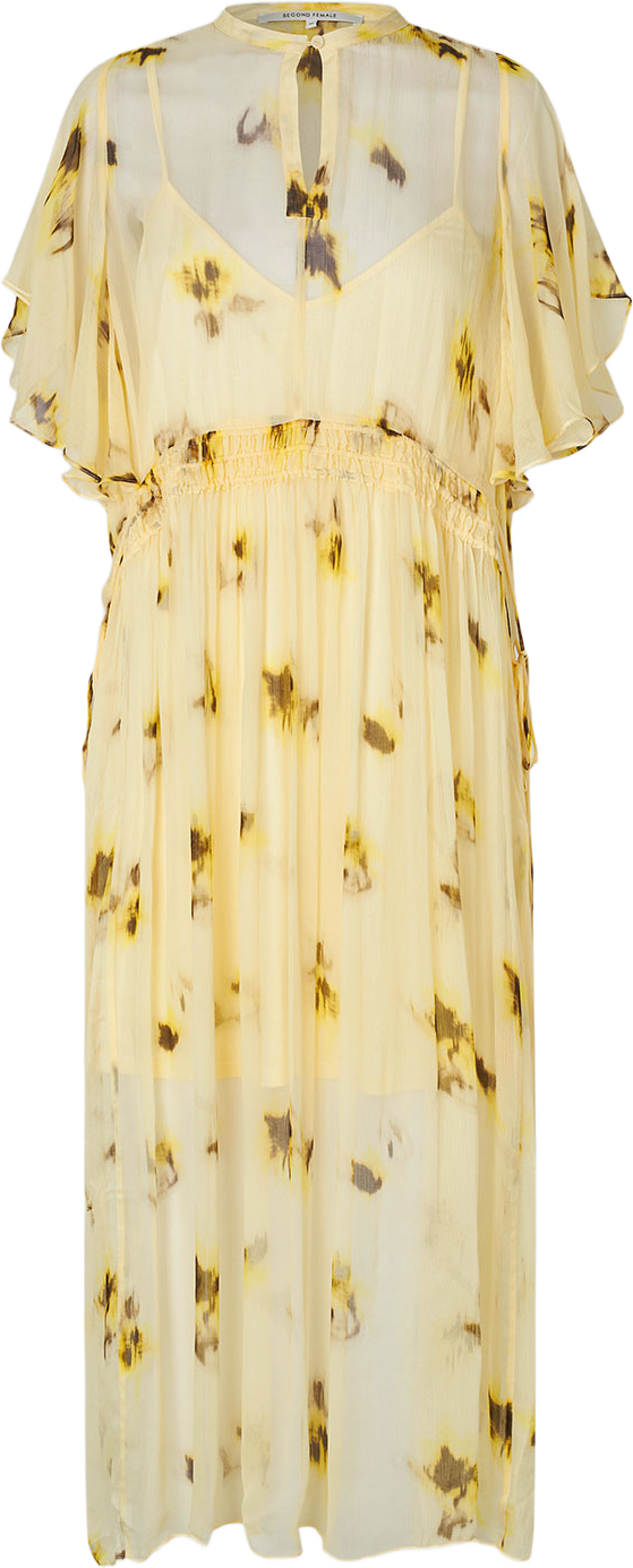 Mirage Dress, från Second Female, i färgen Alabaster Gleam. Klicka för att öppna bilden i stort format