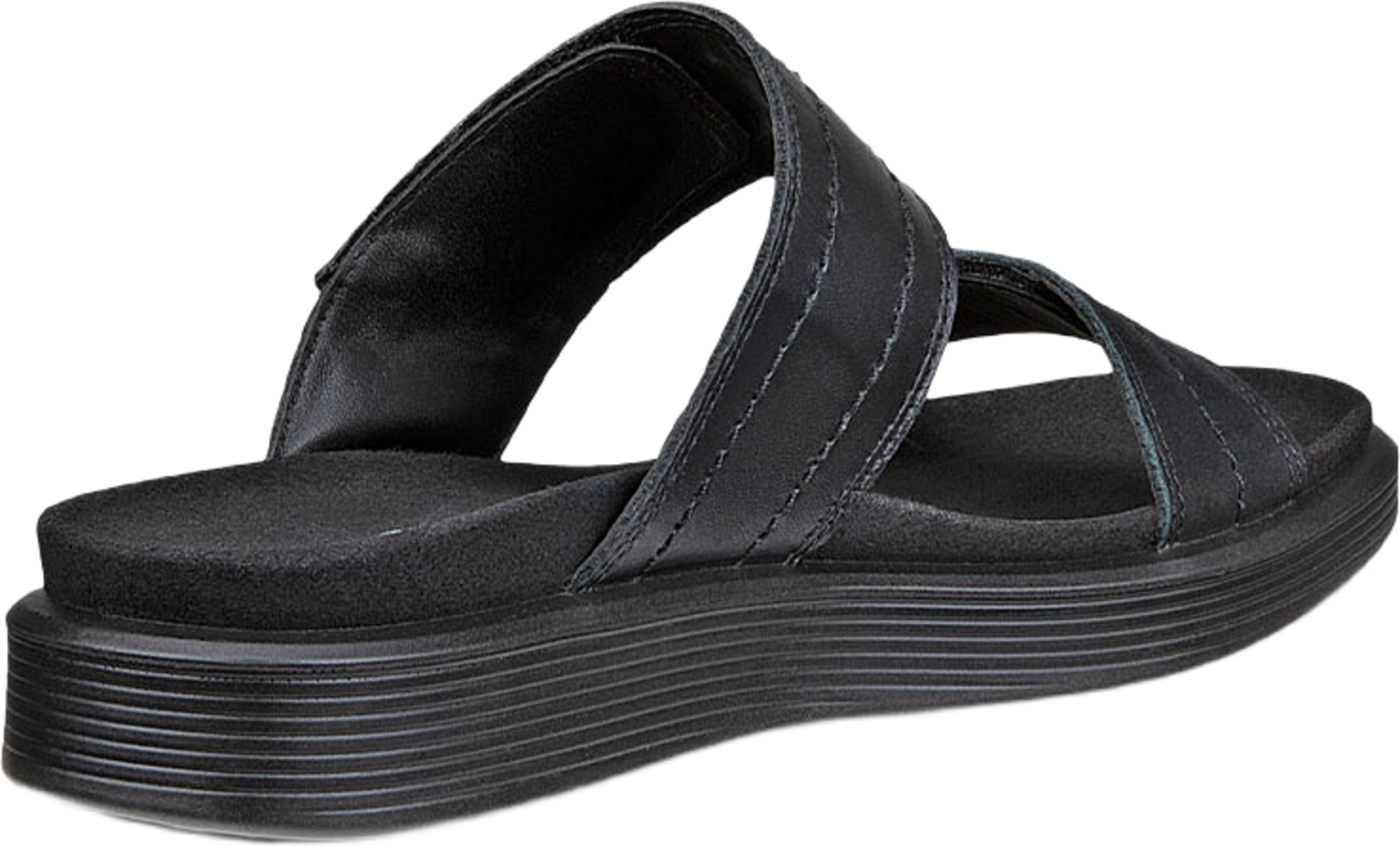 Soft Sandal W, från ECCO, i färgen Black/Black. Klicka för att öppna bilden i stort format