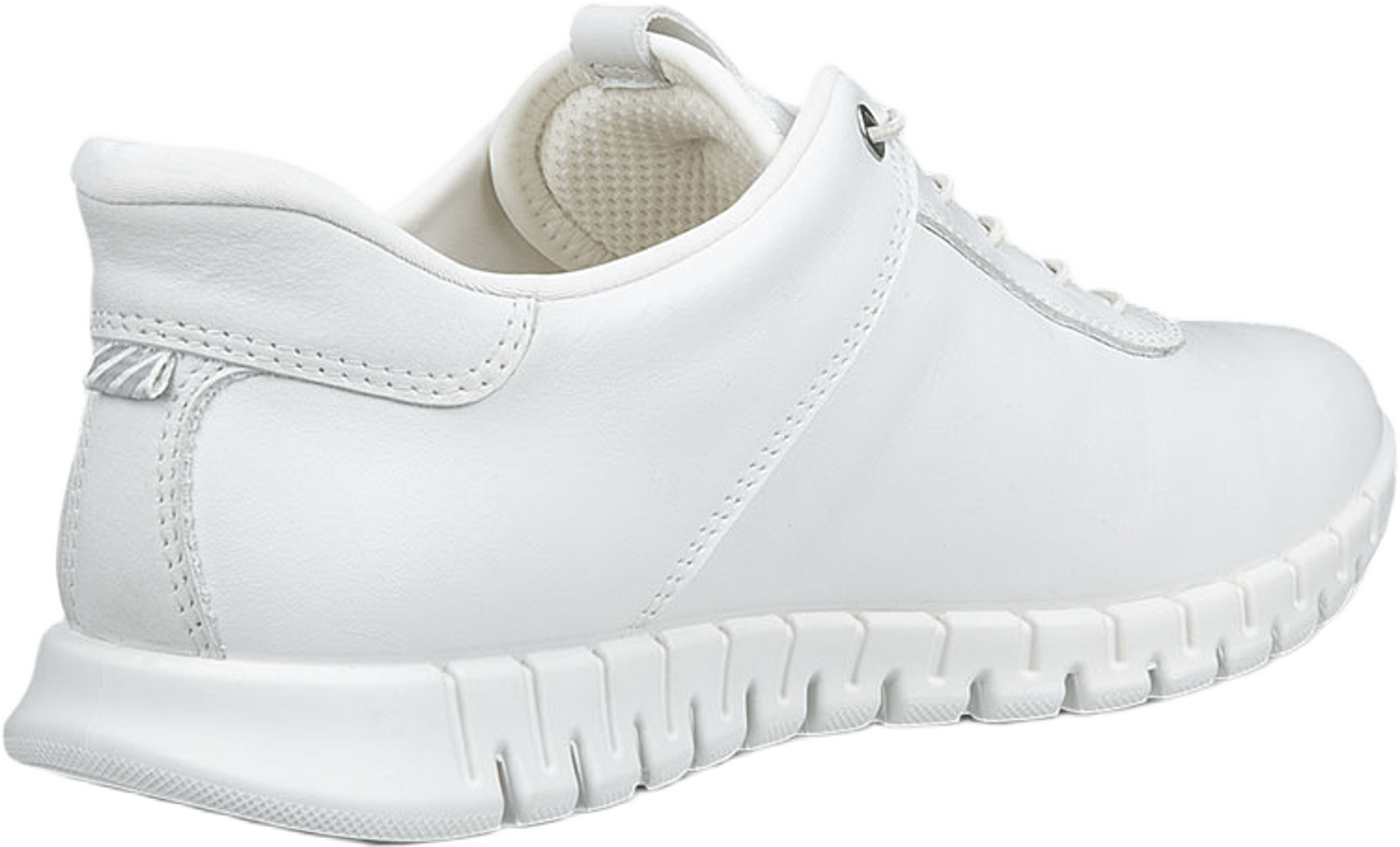 Gruuv Lite W, från ECCO, i färgen White/Shadow White. Klicka för att öppna bilden i stort format