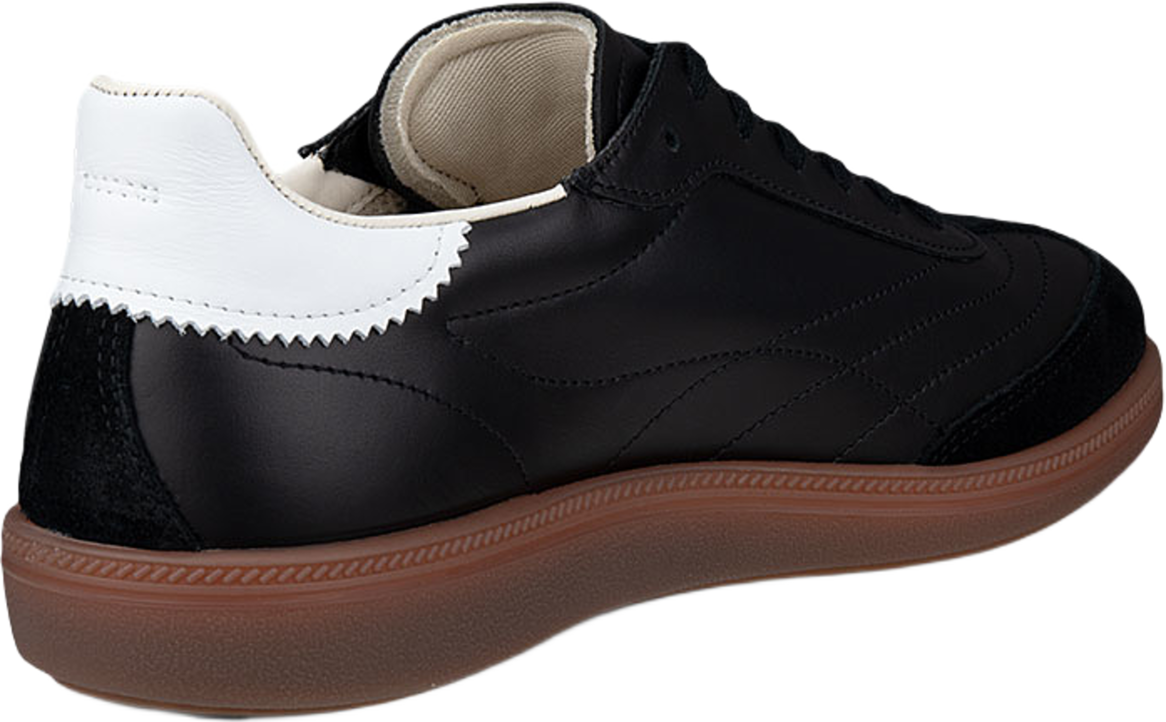 Soft 11 W, från ECCO, i färgen Black/Black/Bright White. Klicka för att öppna bilden i stort format