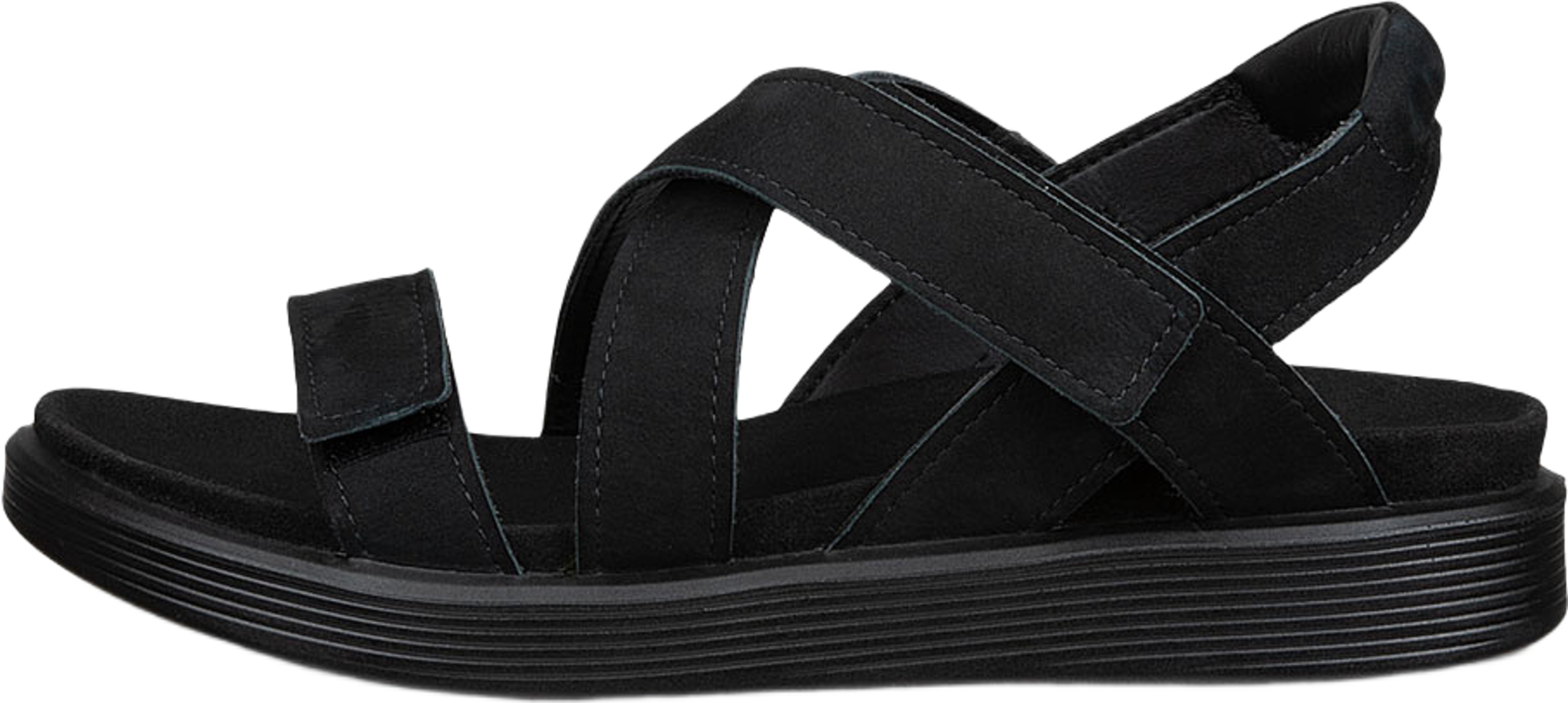 Soft Sandal W, från ECCO, i färgen Black. Klicka för att öppna bilden i stort format