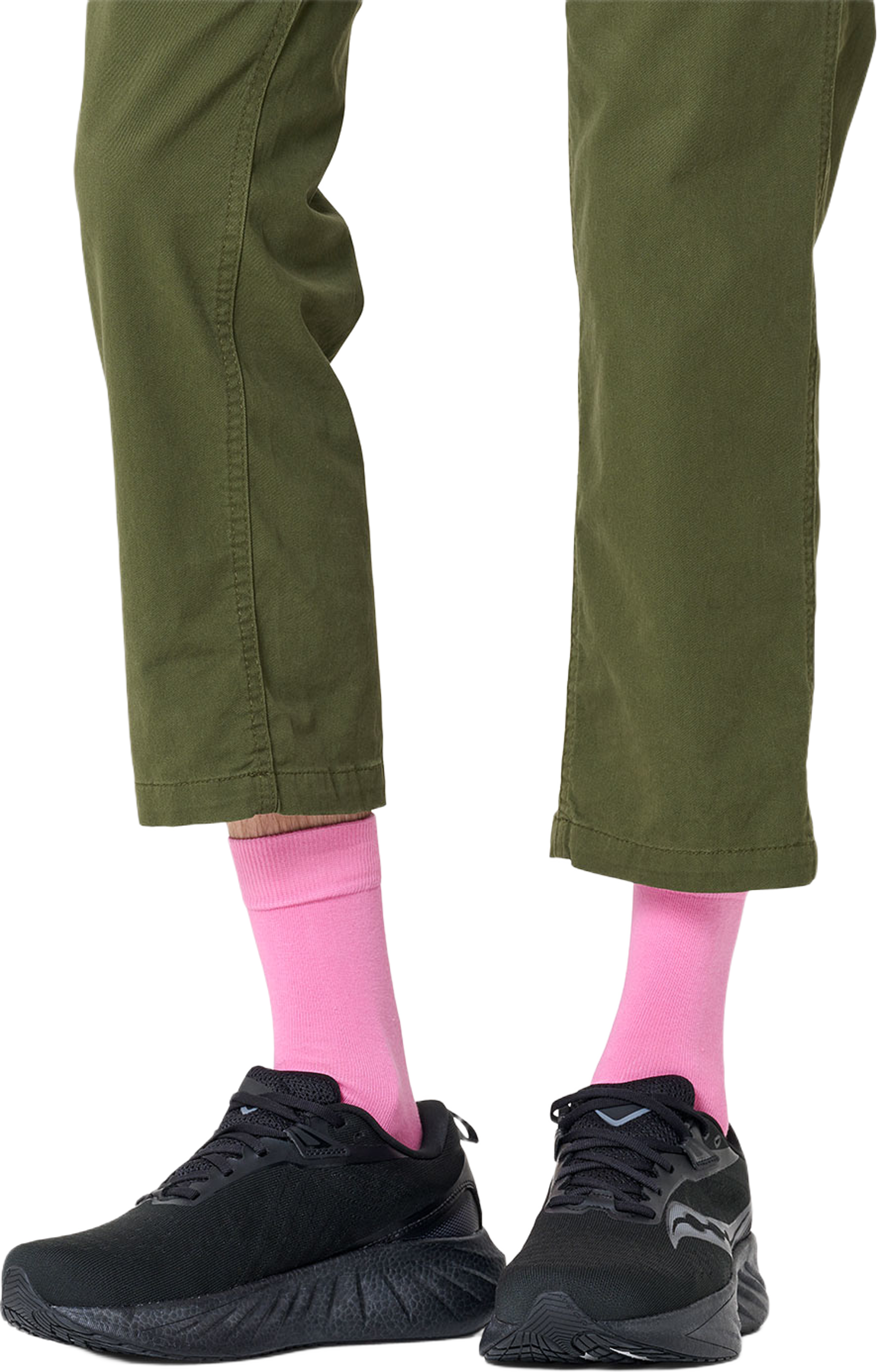 Solid Short Crew Sock, från Happy Socks, i färgen Pink. Klicka för att öppna bilden i stort format