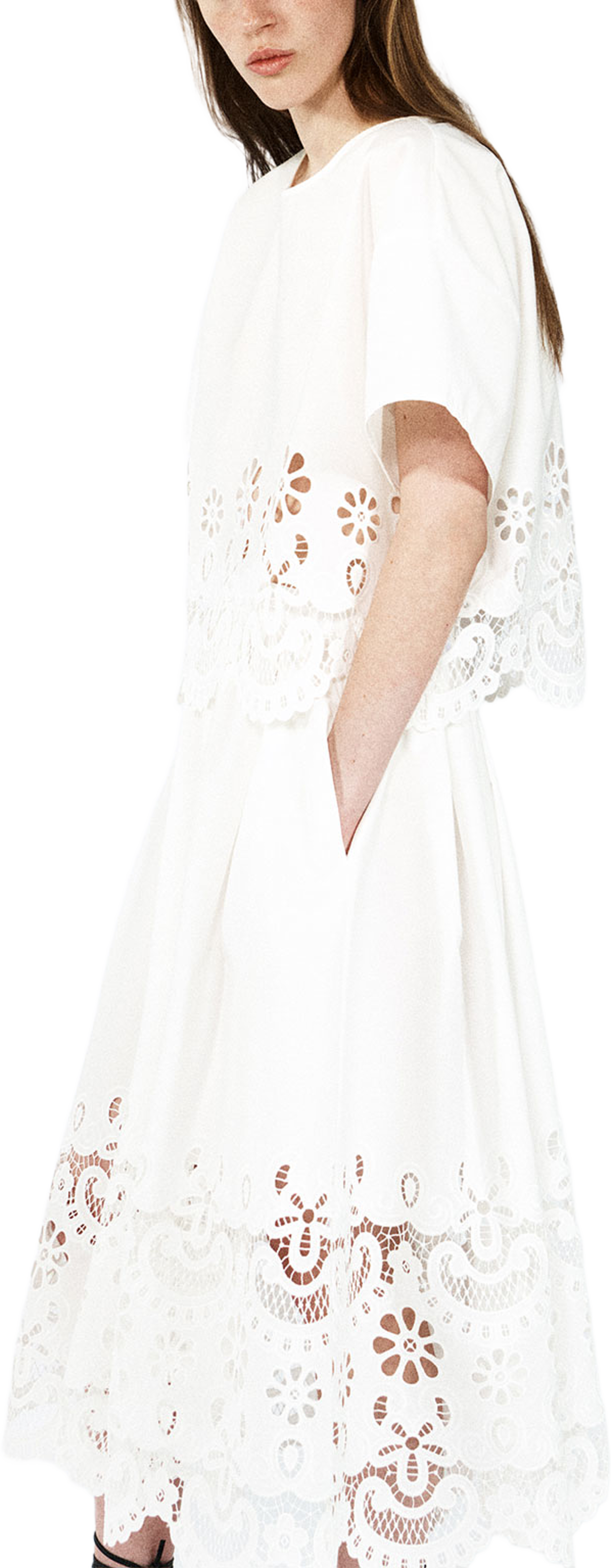 Jassira Blouse, från Stylein, i färgen White. Klicka för att öppna bilden i stort format