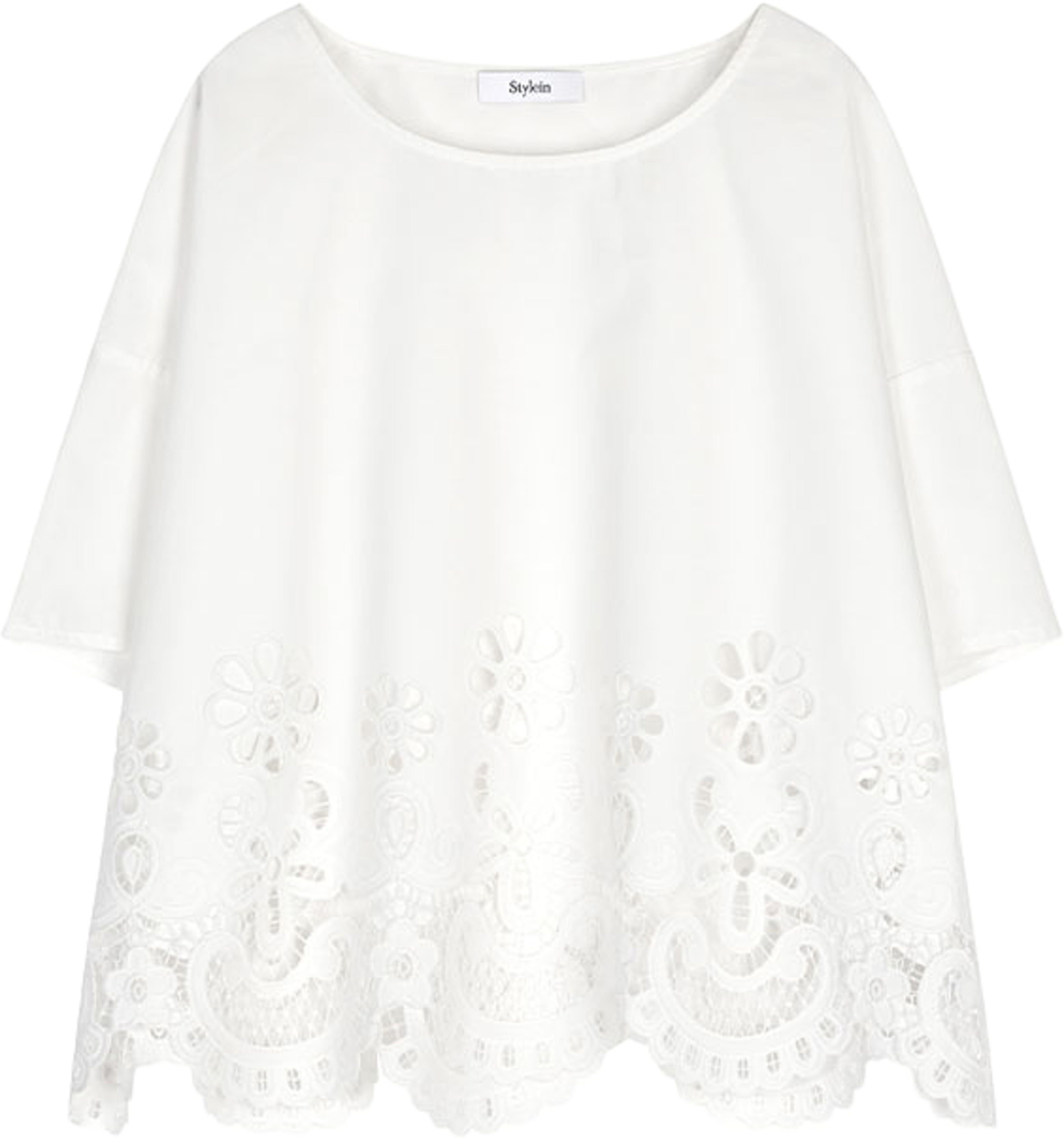 Jassira Blouse, från Stylein, i färgen White. Klicka för att öppna bilden i stort format