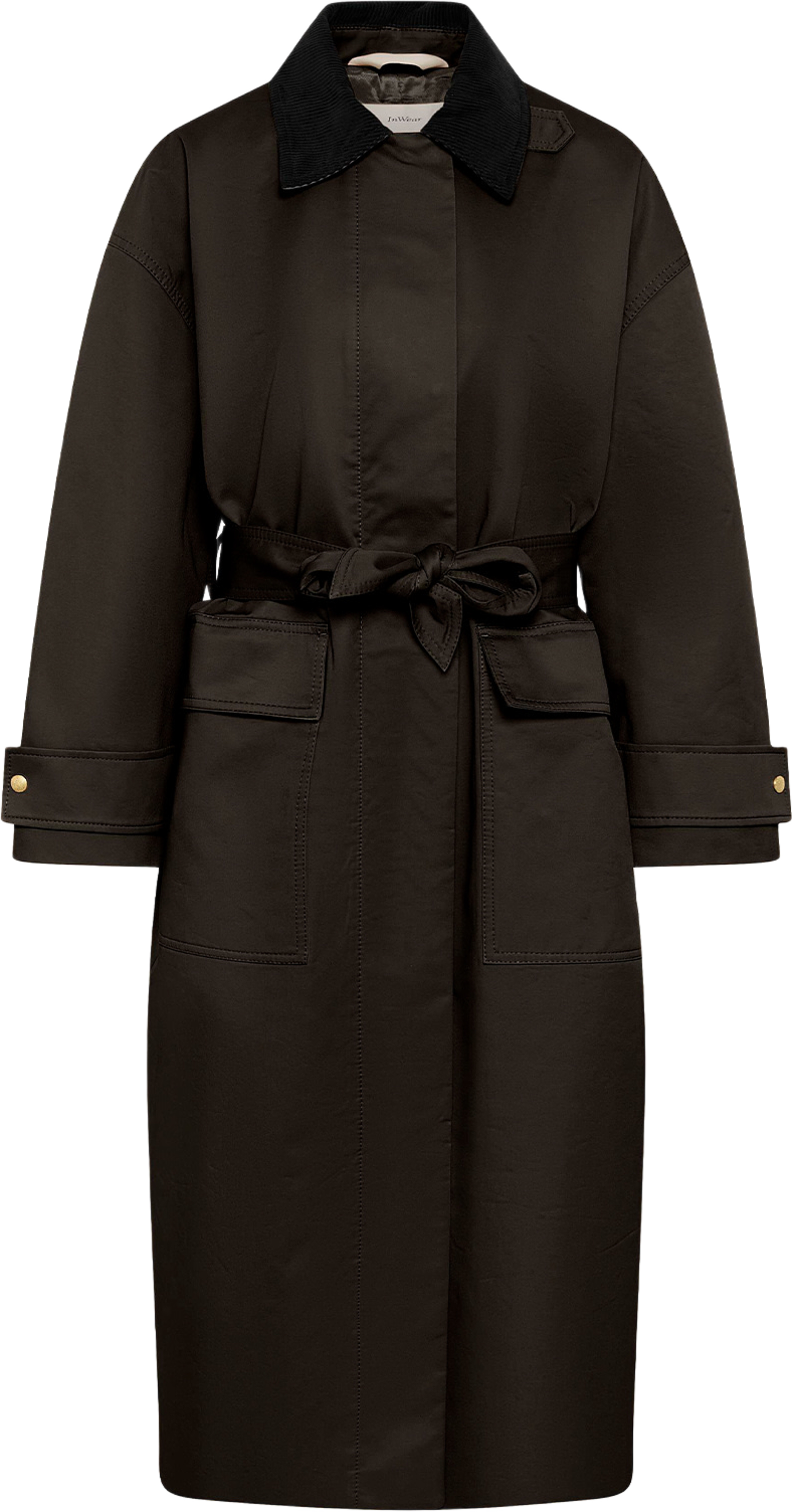 HUNTERYIW COAT, från Inwear, i färgen Chocolate Brown. Klicka för att öppna bilden i stort format