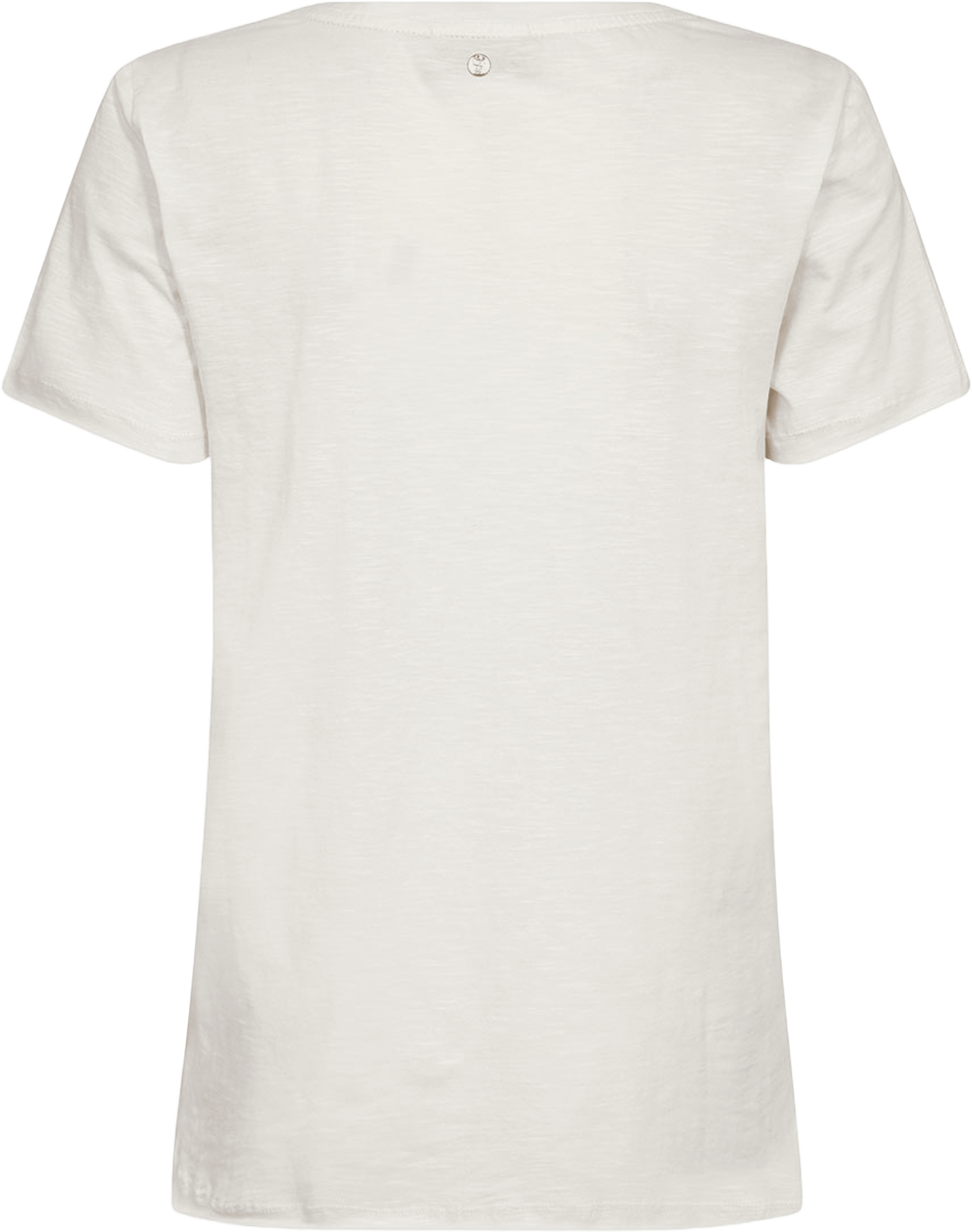 Romi Gethi O-SS Glam Tee, från Mos Mosh, i färgen Ecru. Klicka för att öppna bilden i stort format